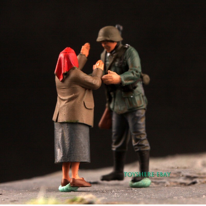 1/72 TANK 1:72 WW2 Mother say bye son battlefield toy TotalWar diorama in stock