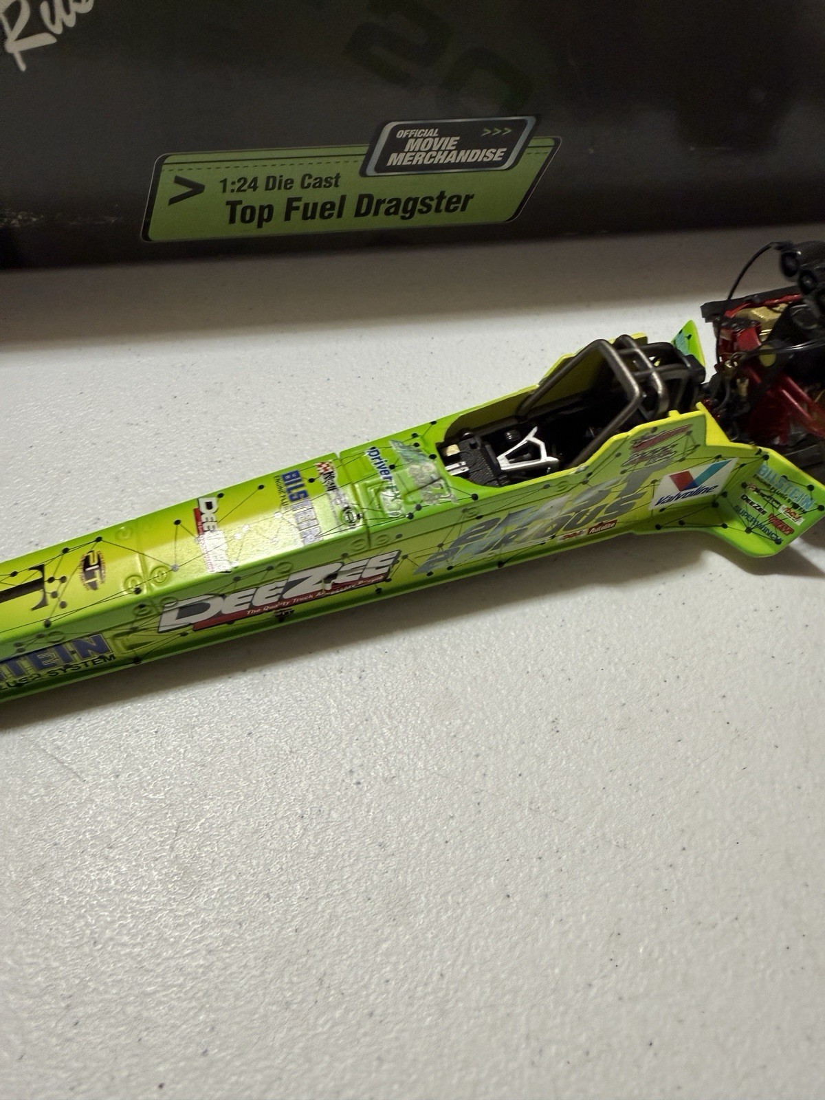 DARRELL RUSSELL THE FAST AND THE FURIOUS 03’ NHRA Top Fuel Dragster 1/24 Diecast
