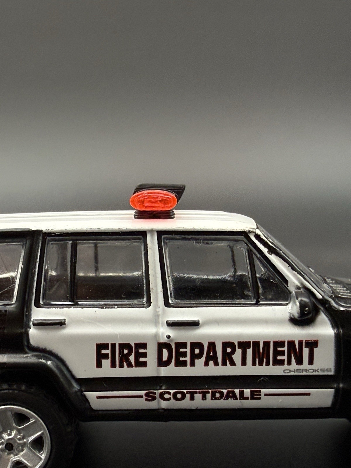 2-Pack 1/64 Scale Model Jetstream Jetsonic Red Lightbar Police Fire 6424R