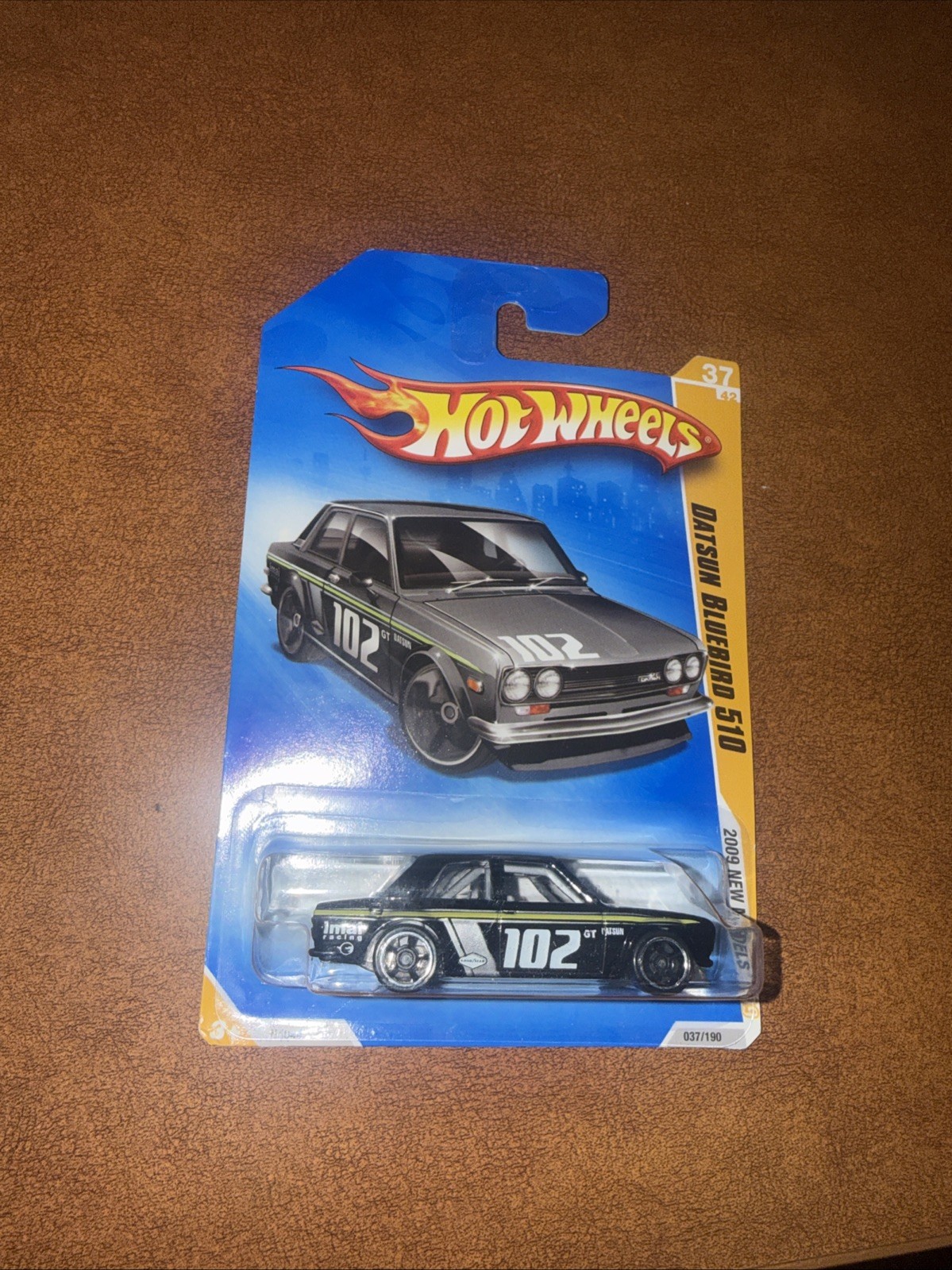 Hot Wheels Datsun Bluebird 510 (3) Black, Blue, Copper.