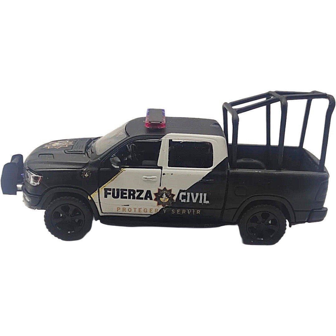 1:46 Mexico Guardia Civil Nuevo León Military Ram 1500 CUSTOM Car Mexican