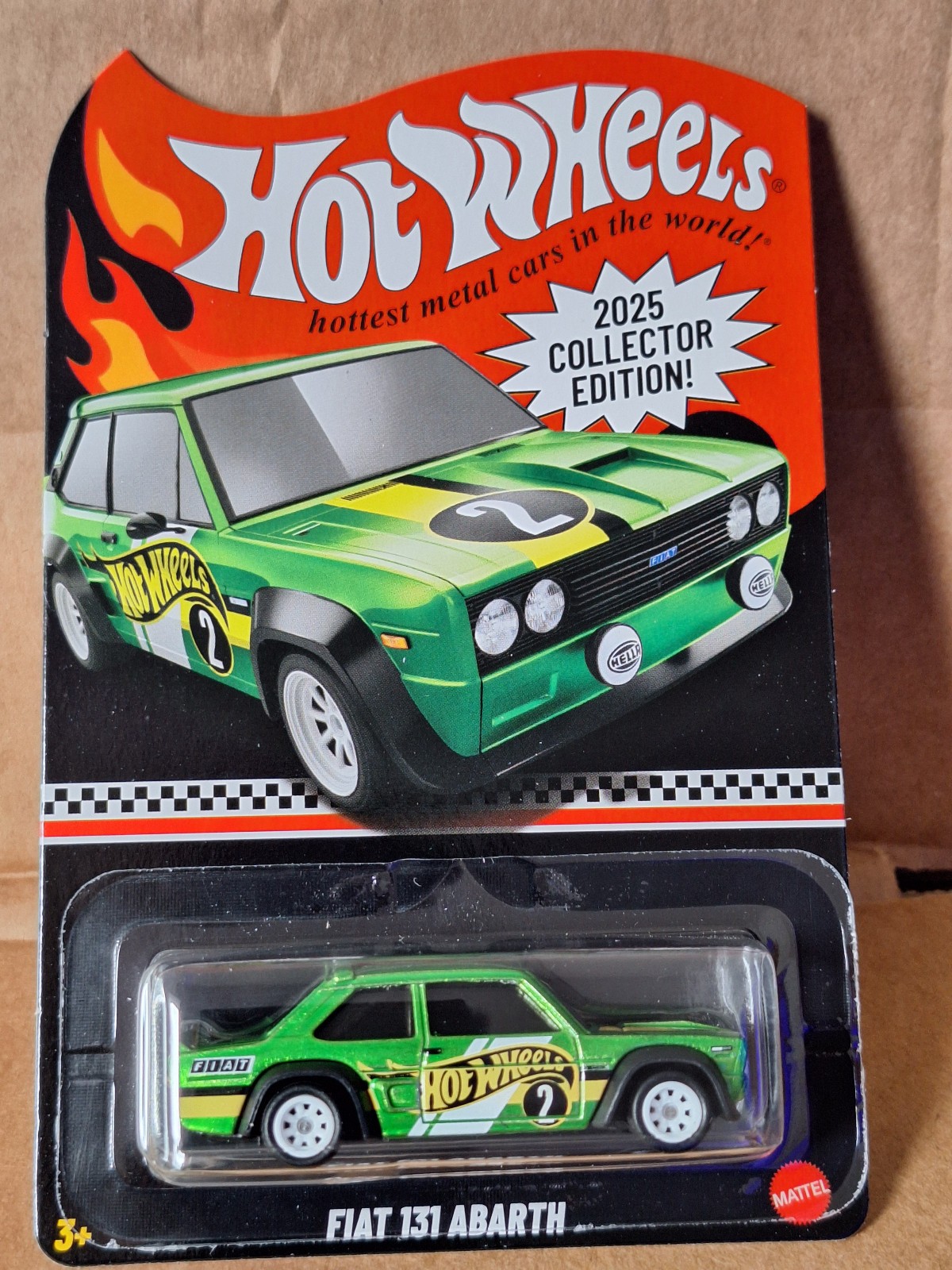 Hot Wheels 2025 Collector Edition Fiat 131 Abarth Mail In