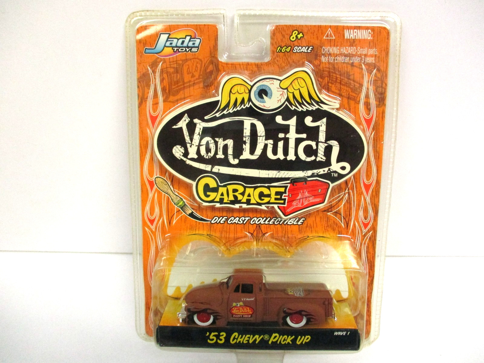 JADA – VON DUTCH – 1953 CHEVROLET 3100 PICKUP TRUCK LOWRIDER – 1/64 DIECAST
