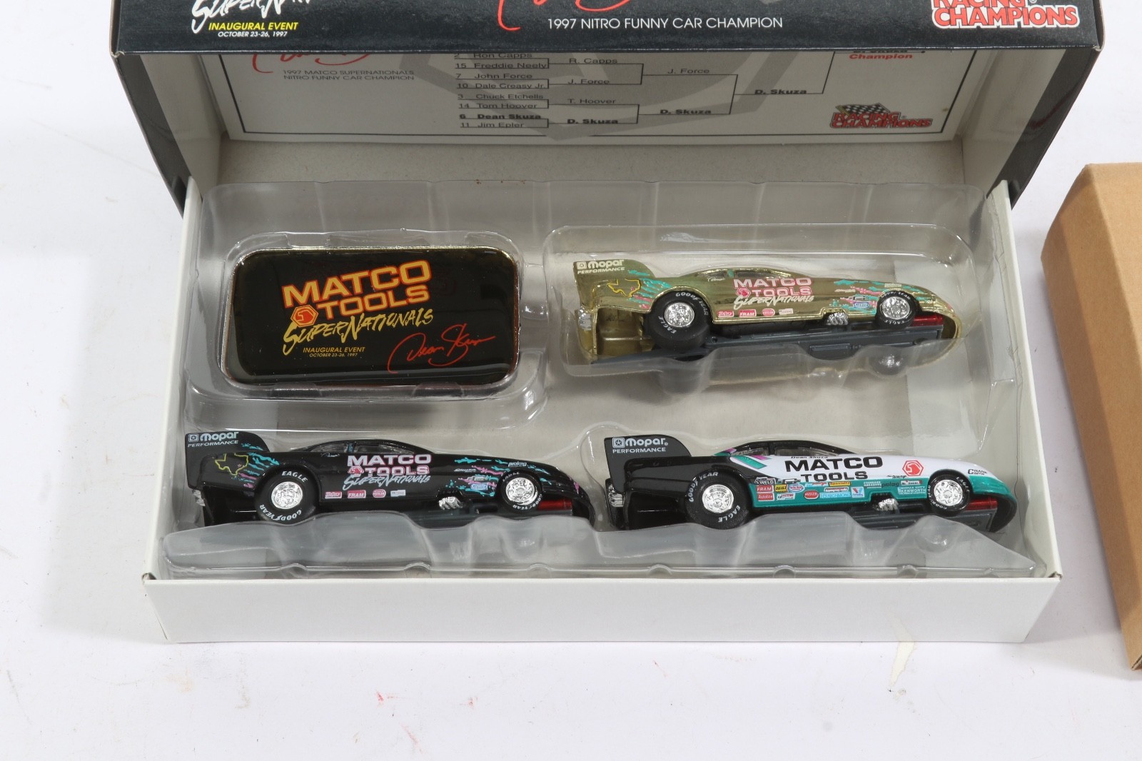 Matco Tools SuperNationals Dean Skuza 1:43 3-Die cast Funny Cars Inaugural Event