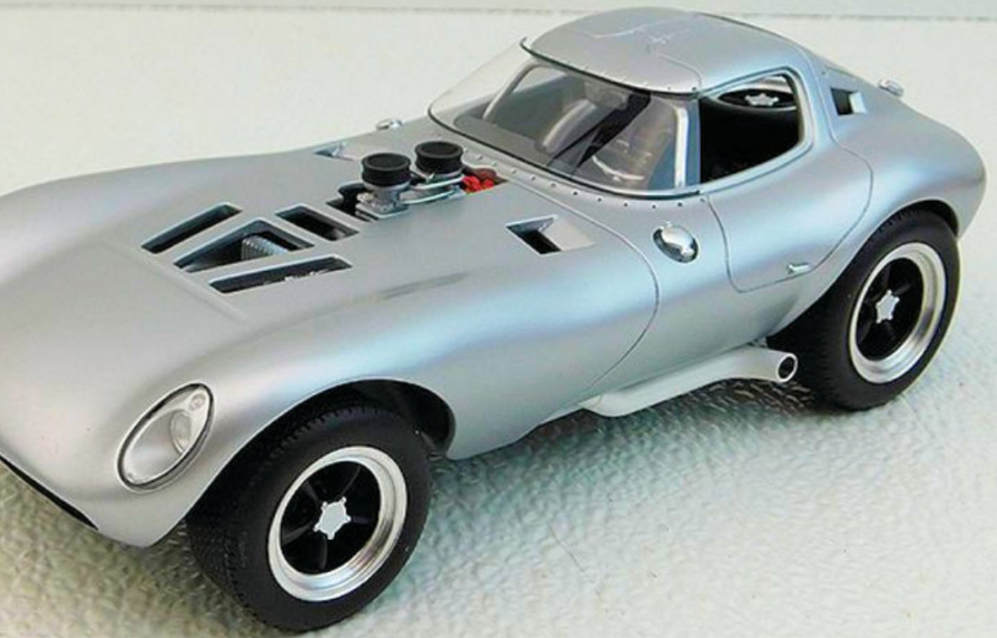 Race Car1 18Le Mans24Racing Custom Built1960s Vintage GT Concept Carousel Gray12