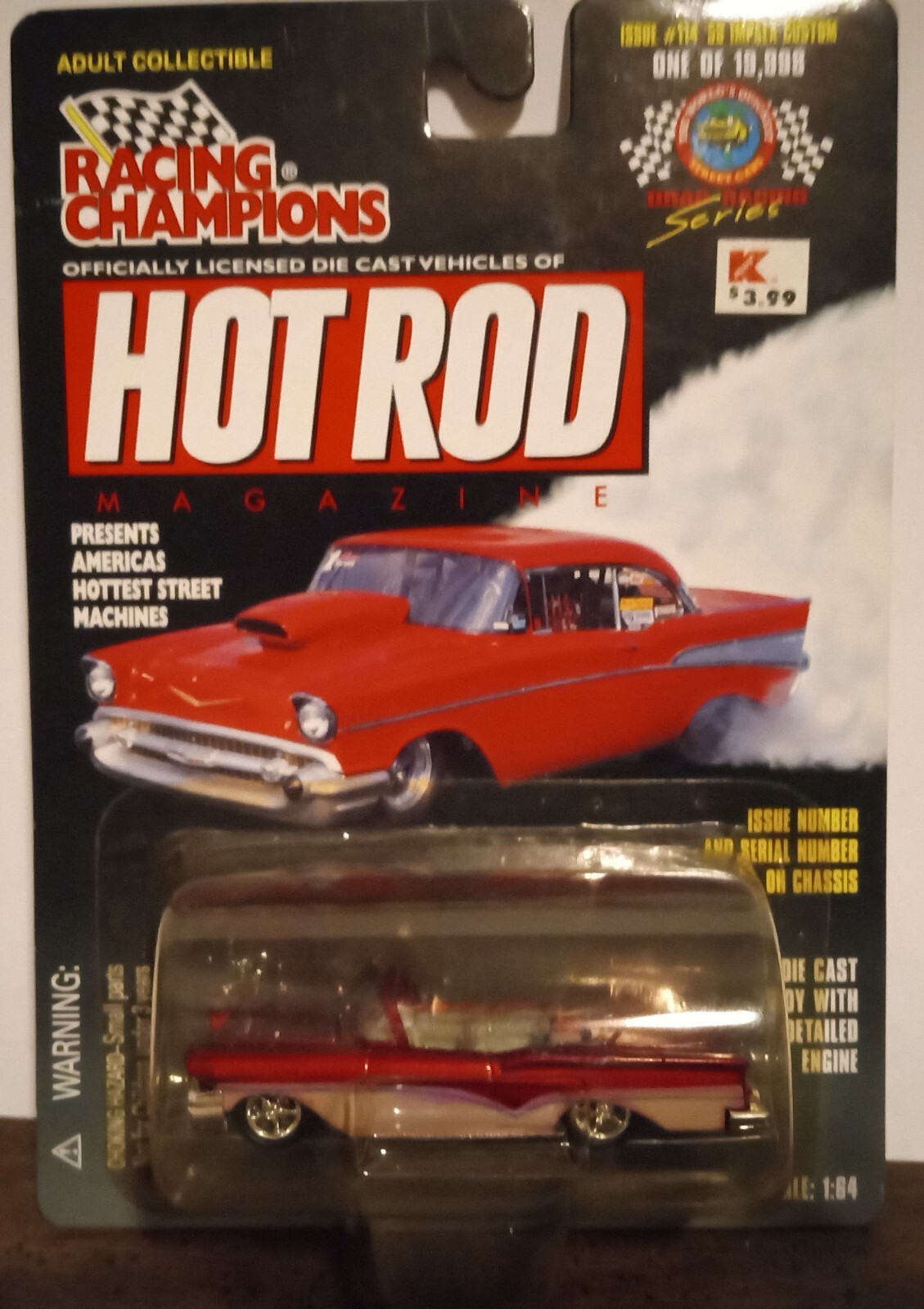 Racing Champions Hot Rod Magazine Series 1 of 19,997 NIP you pick mint condition