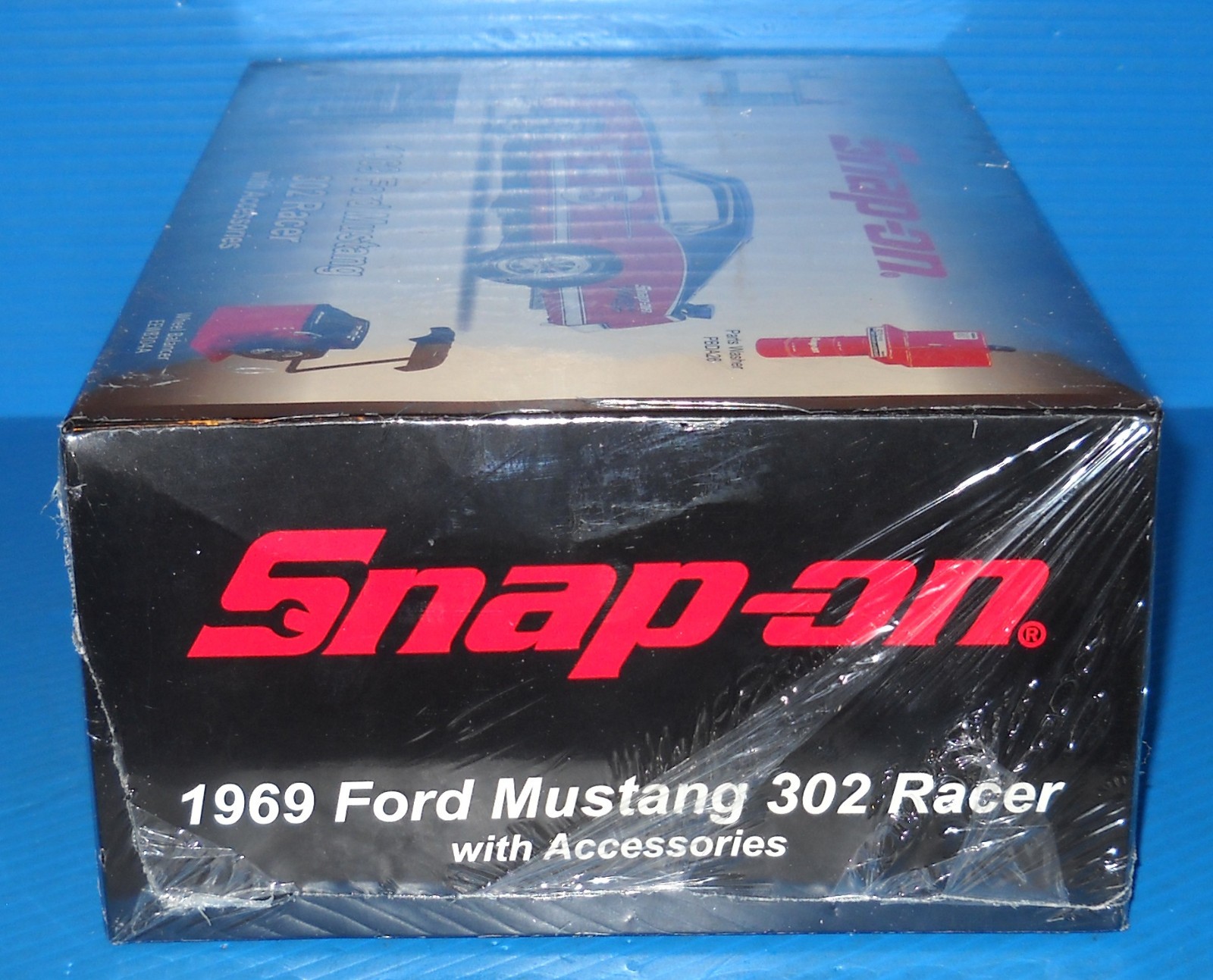 Snap-On 1969 Ford Mustang 302 Racer with Accessories – New Sealed Box – See Pics