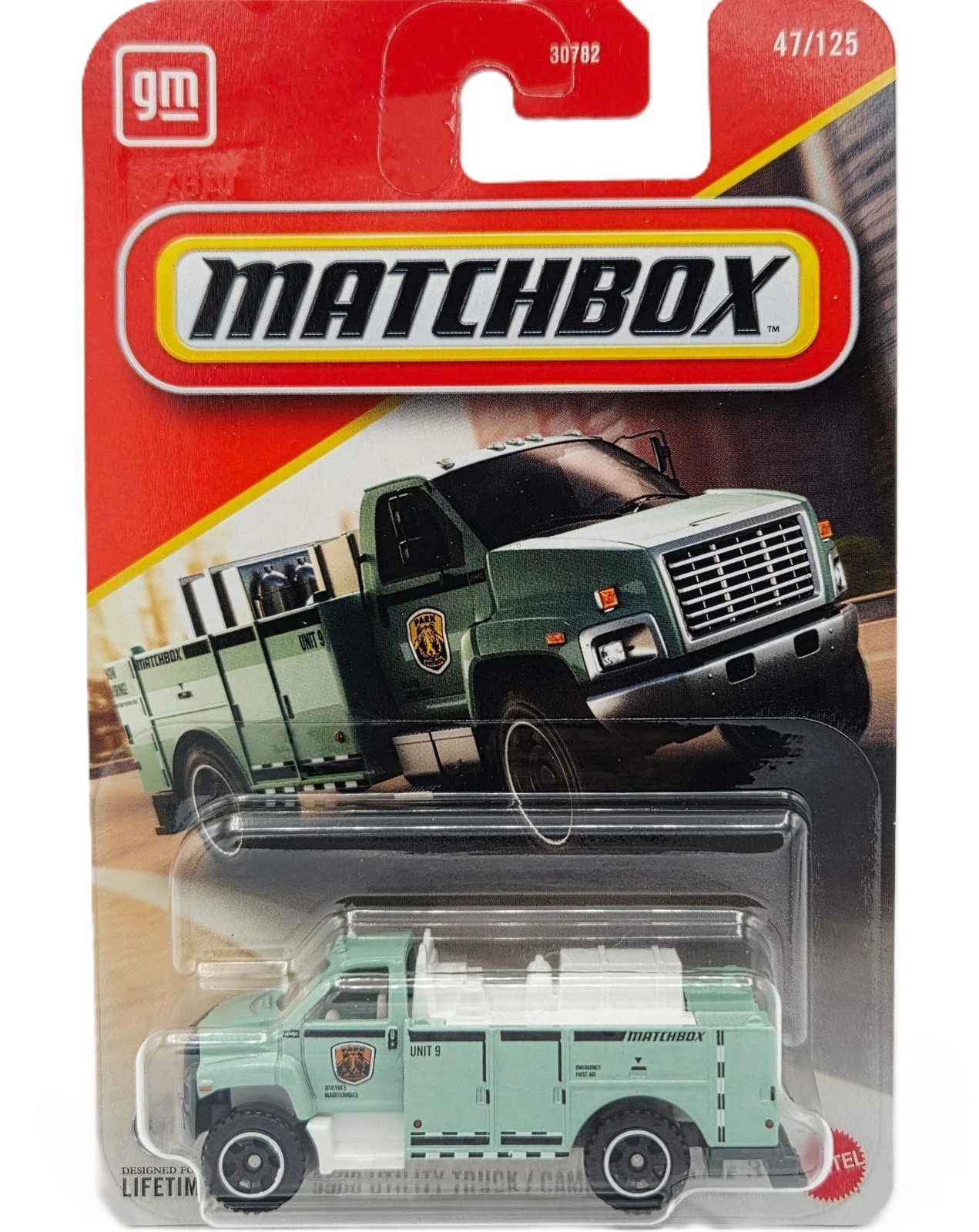 Matchbox GMC 3500 Utility Truck “National Parks” (2026 Mix 4 D Basic)