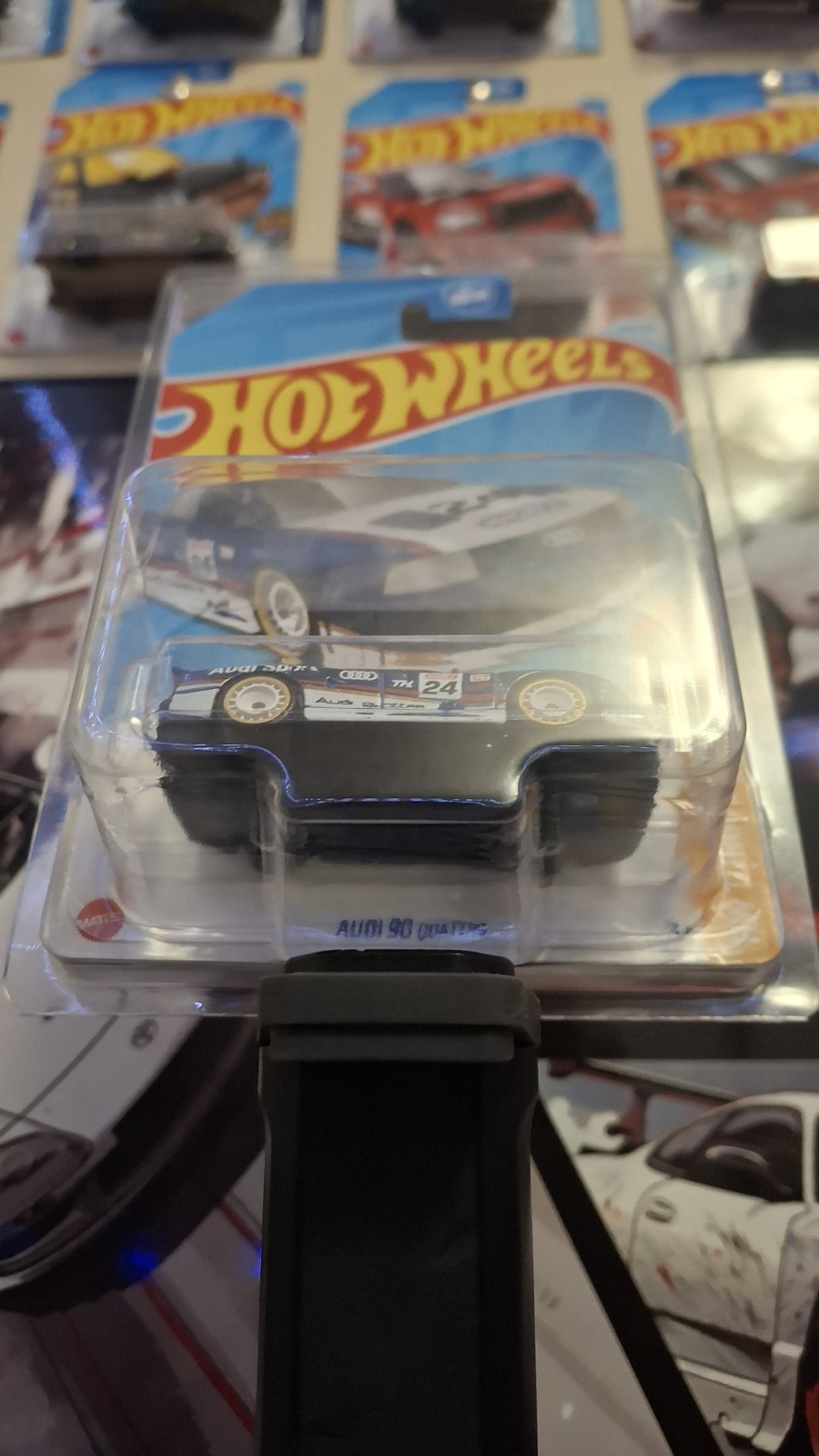 Hot Wheels Audi 90 Quattro HW Super Treasure Hunt Spectroflame Unopened