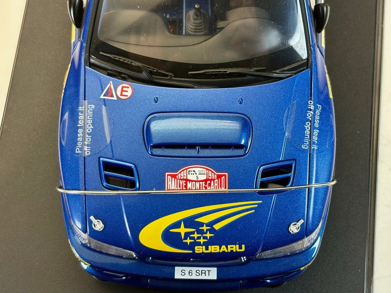 AUTOart 1:18 Subaru Impreza WRC #5 Burns, 1999 Rallye Monte Carlo, #89992, NEW