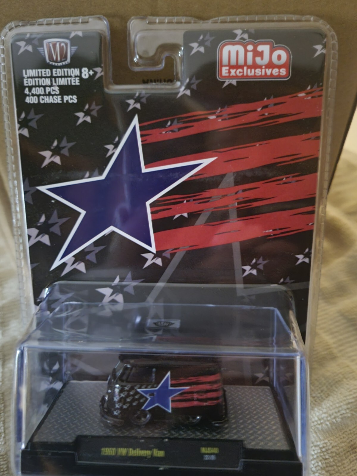 1960 Volkswagen Delivery Van – 2022 M2 Stars & Stripes Mijo Exclusive – Black