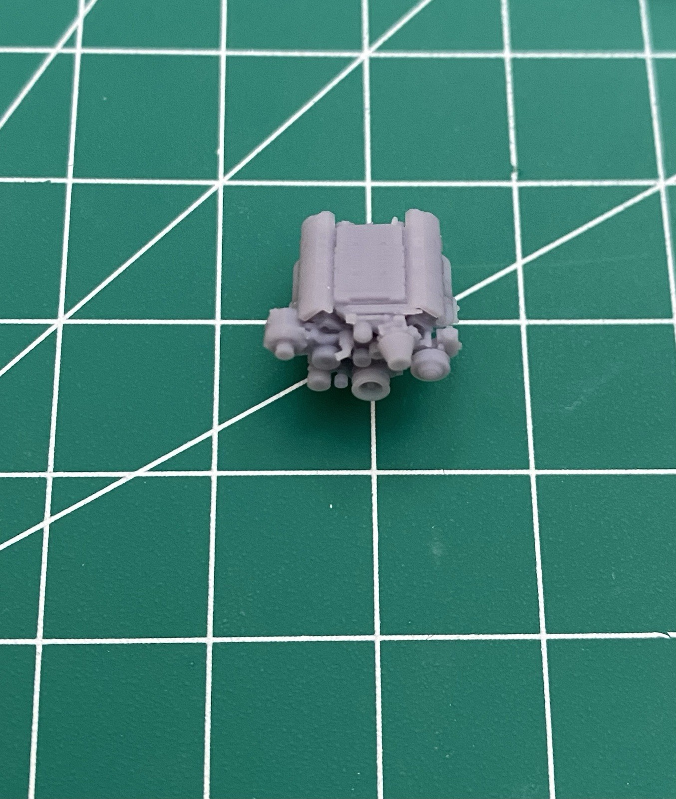 1/64 V8 Engine 3D Resin Printed For Hotwheels Diecast Customs Muscle Cars
