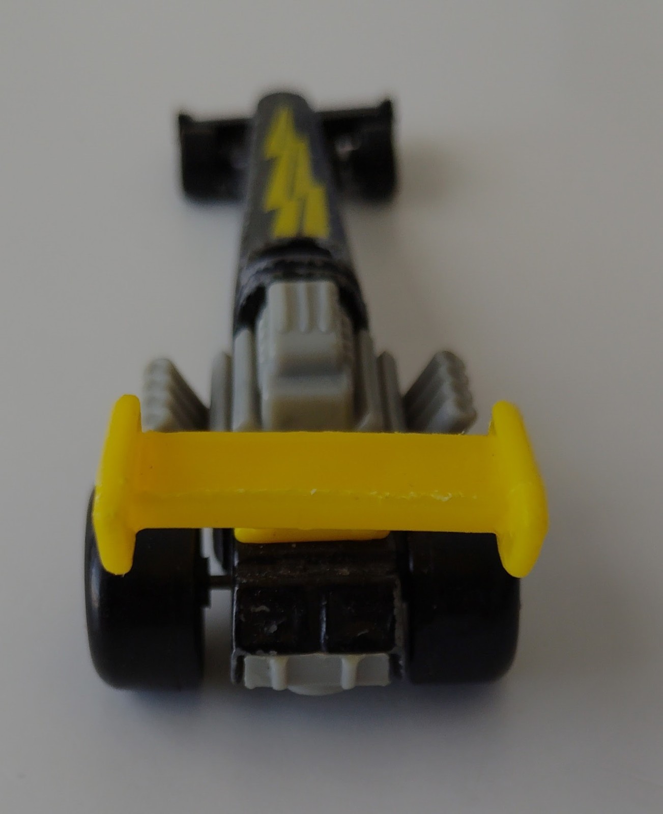 Hot Wheels Dragster Die Cast Car Lightning Bolt Drag Racer Mattel 5″ Vtg 1993