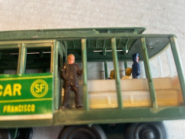 CABLE CAR 504 – MUNICIPAL RAILWAY SAN FRANCISCO – Green – Please see photos!