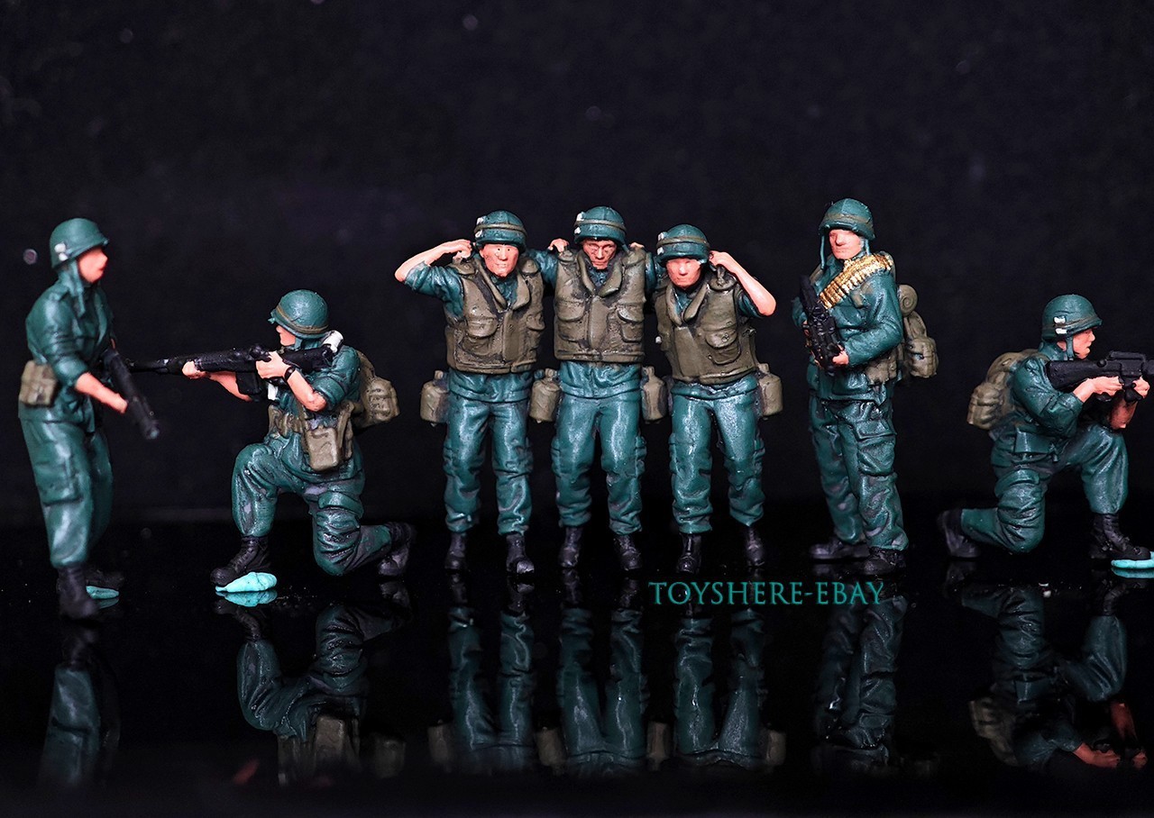 1/72 TANK 1:72 WW2 USA Vietnam war Soldiers military toy TotalWar diorama