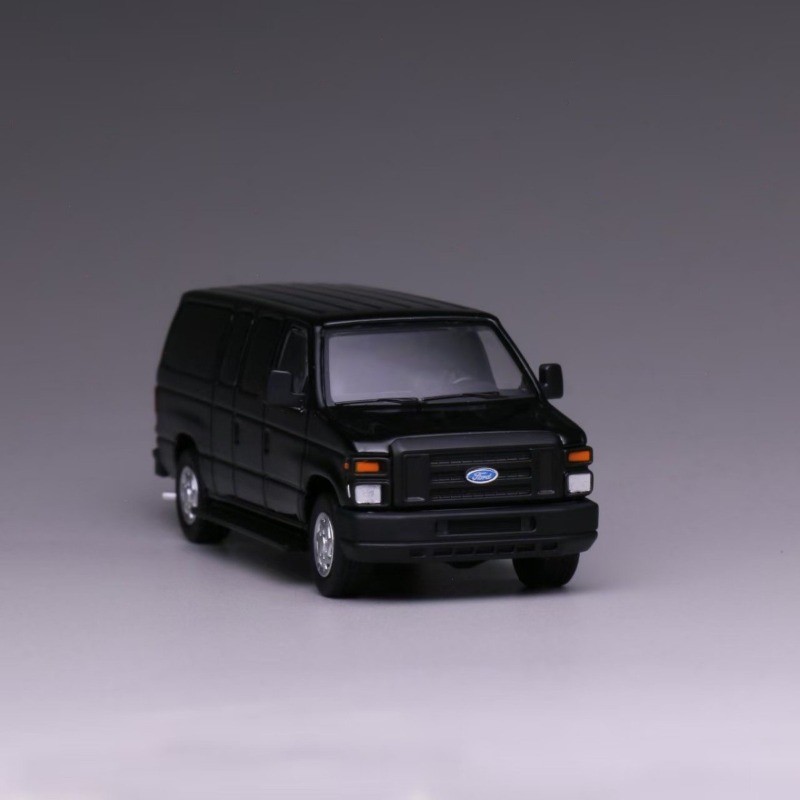 Black 1:64 Ford E350 PL Prisoner Van – Super Duty Die Cast Model Collection New