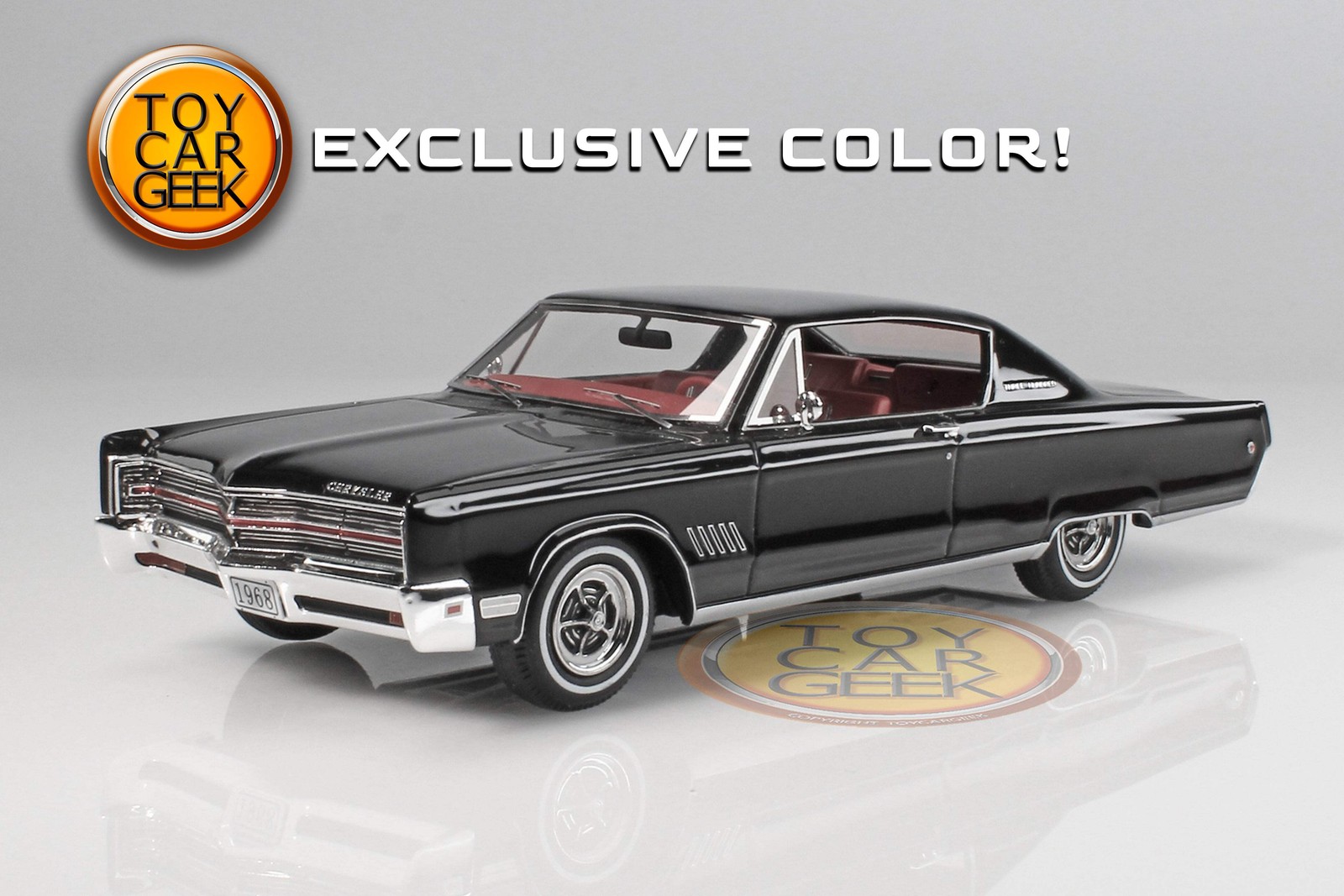 1968 Chrysler 300 – Formal Black 1:43 GLM GLM 130004
