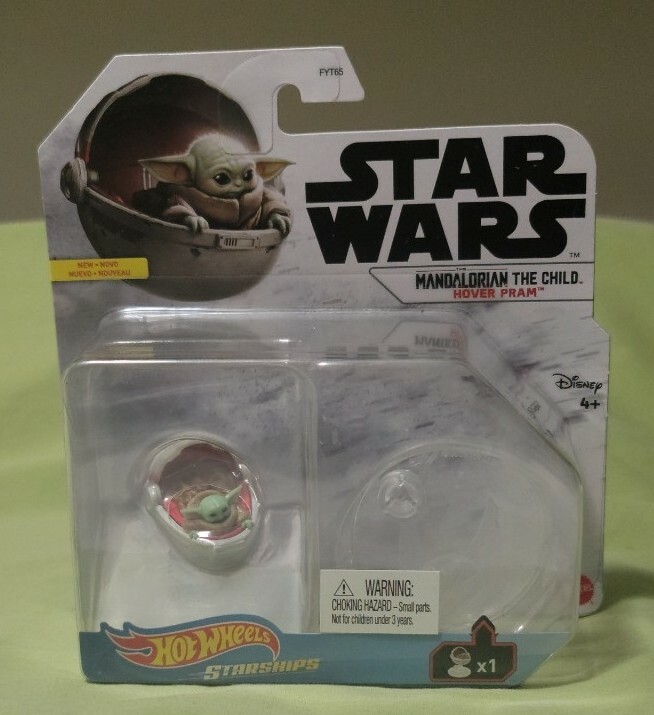 Hot Wheels Star WARS Starships Mandalorian THE CHILD HOVER PRAM – Baby Yoda Seat