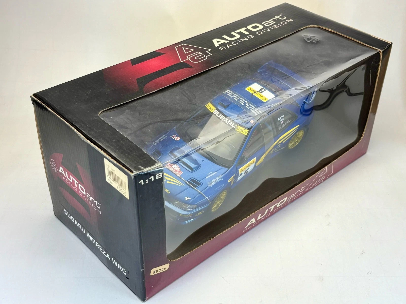 AUTOart 1:18 Subaru Impreza WRC #5 Burns, 1999 Rallye Monte Carlo, #89992, NEW