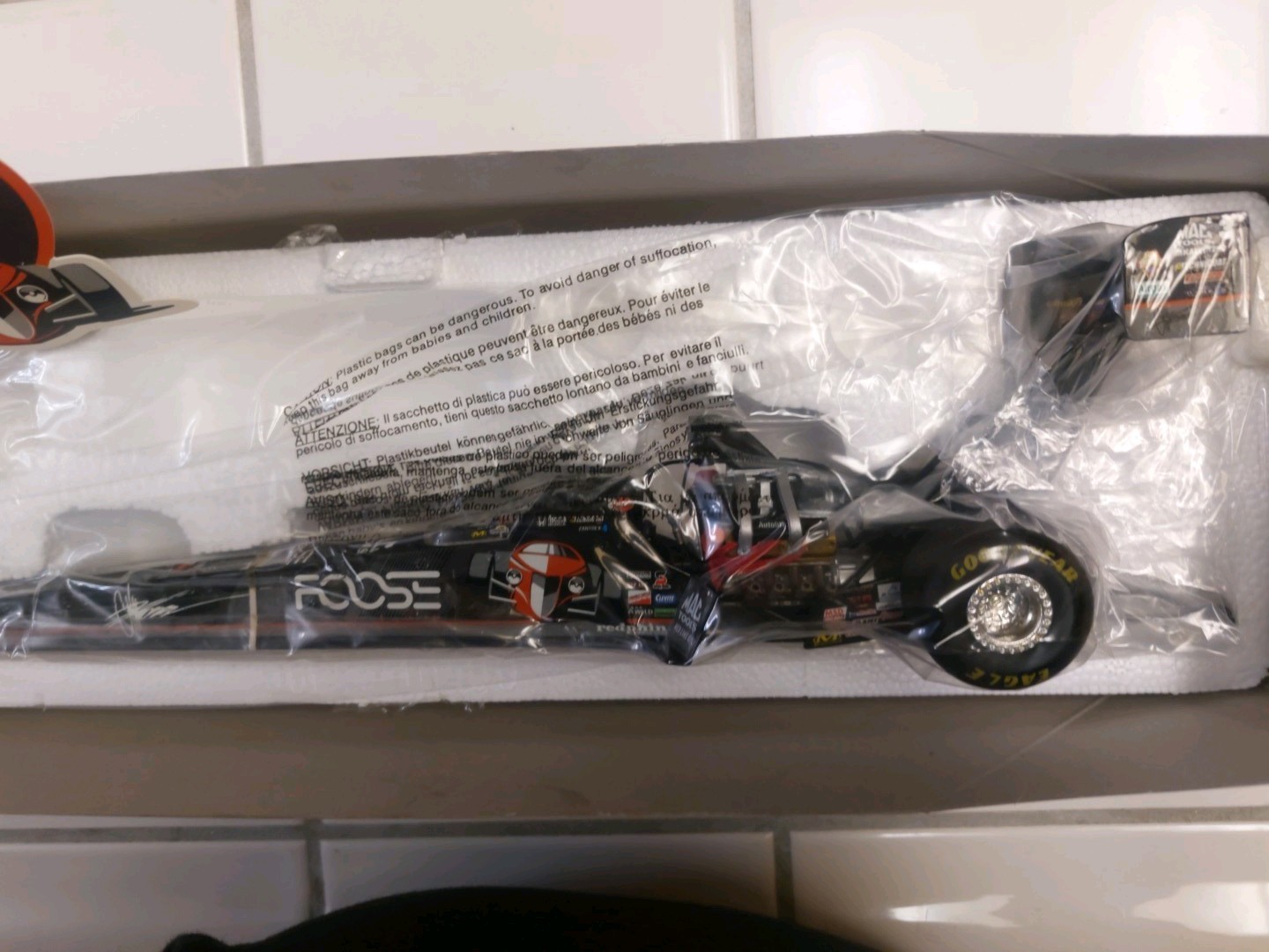 DOUG KALITTA 1/24 foose custom “RARE” 2006 RC2 TOP FUEL DRAGSTER 1 of 1200