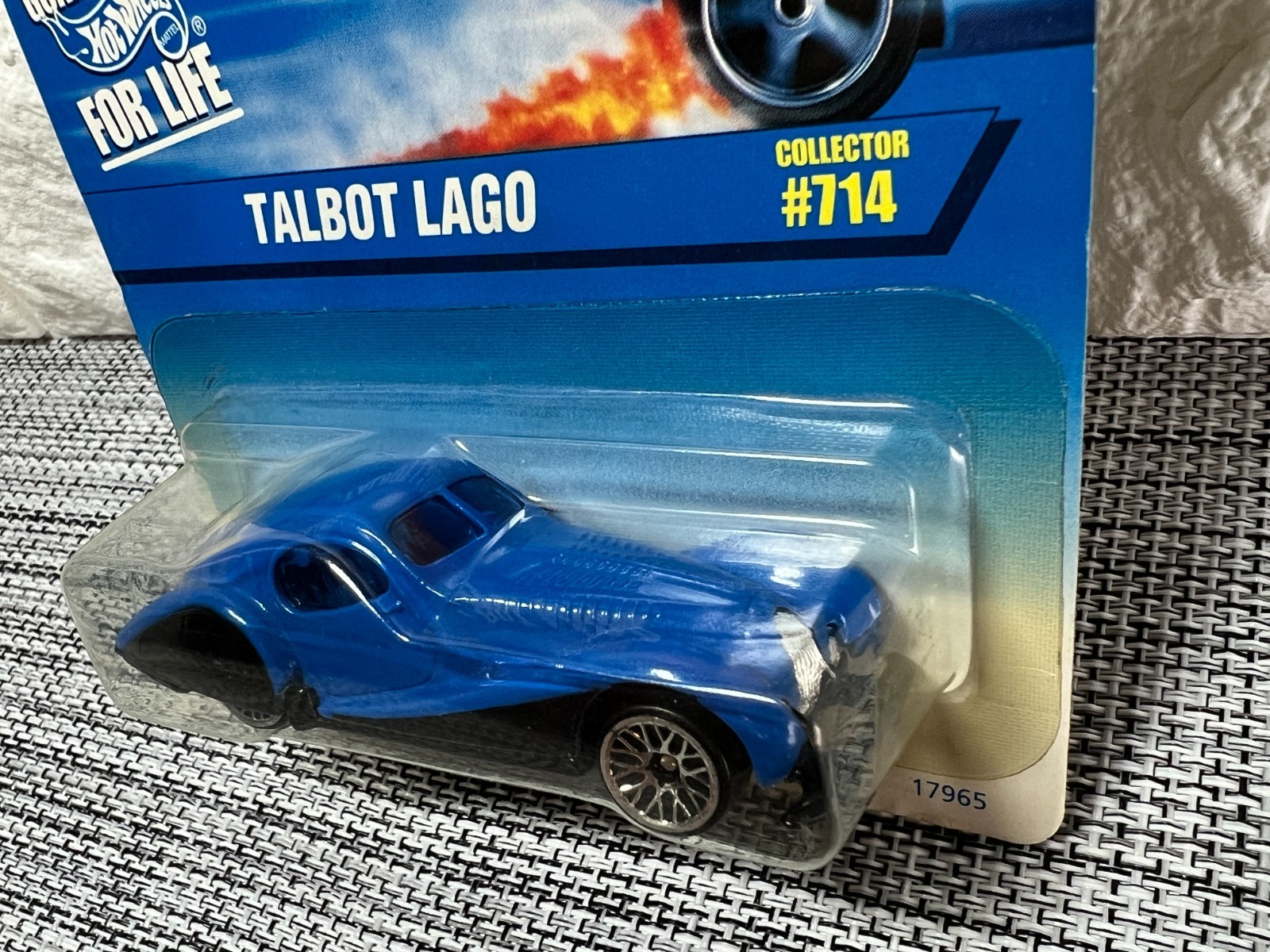 Hot Wheels Talbot Lago Collector #714 Blue/Black