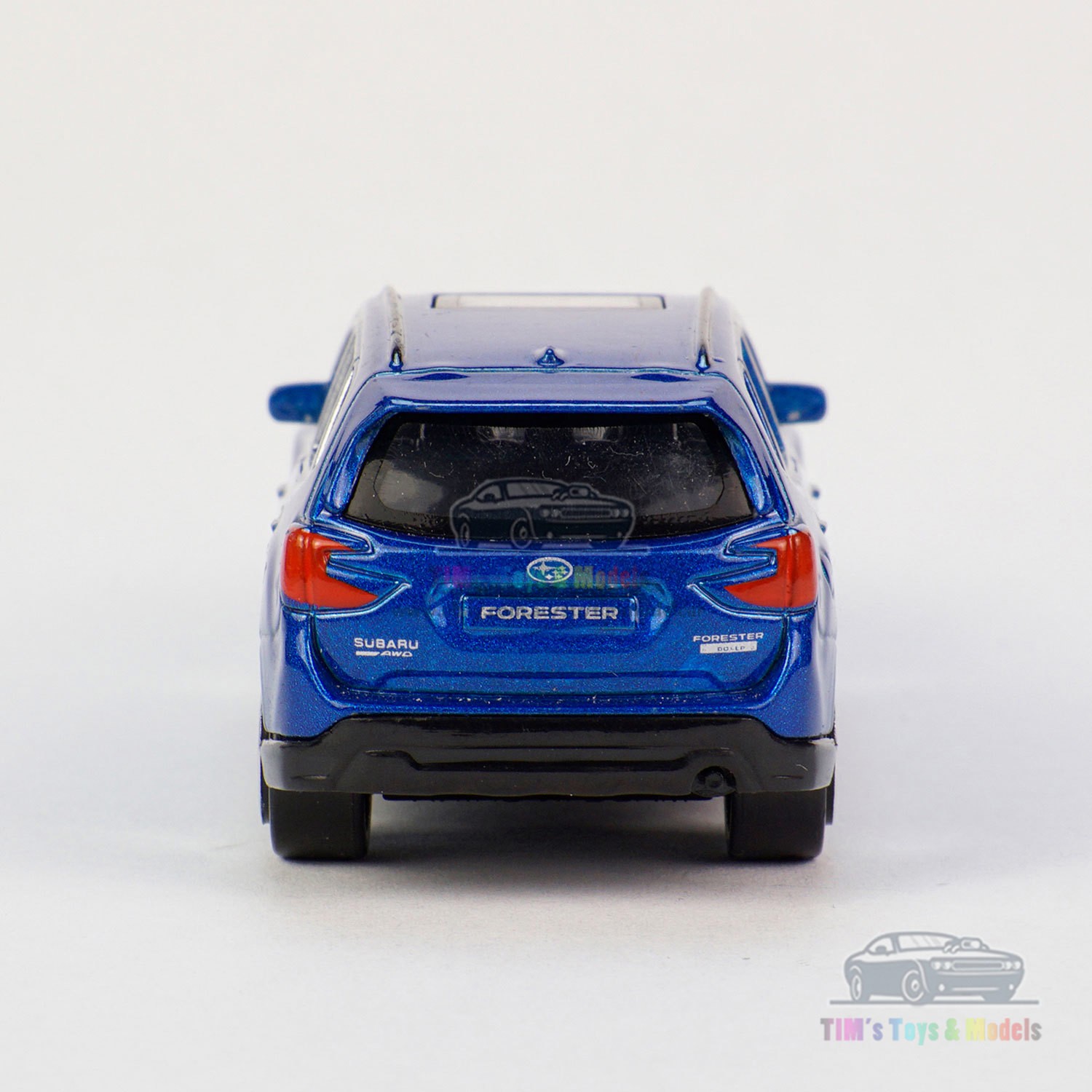 1/64 Subaru Forester Model Car Alloy Diecast Toy Vehicle Collection Gift Blue