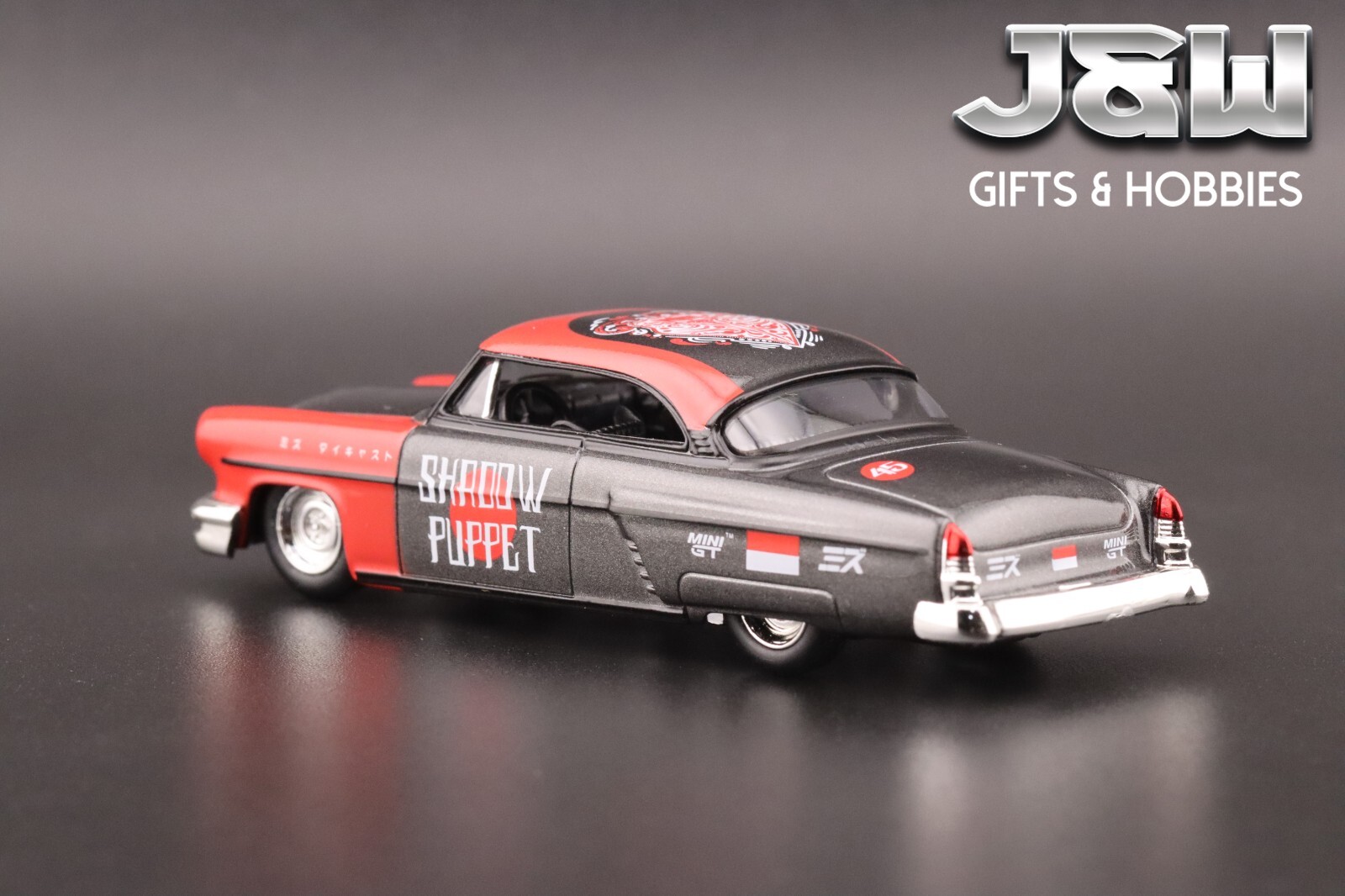 Mini GT x Mizu Diecast Lincoln Capri Hot Rod 1954 “Shadow Puppet” #874 1/64