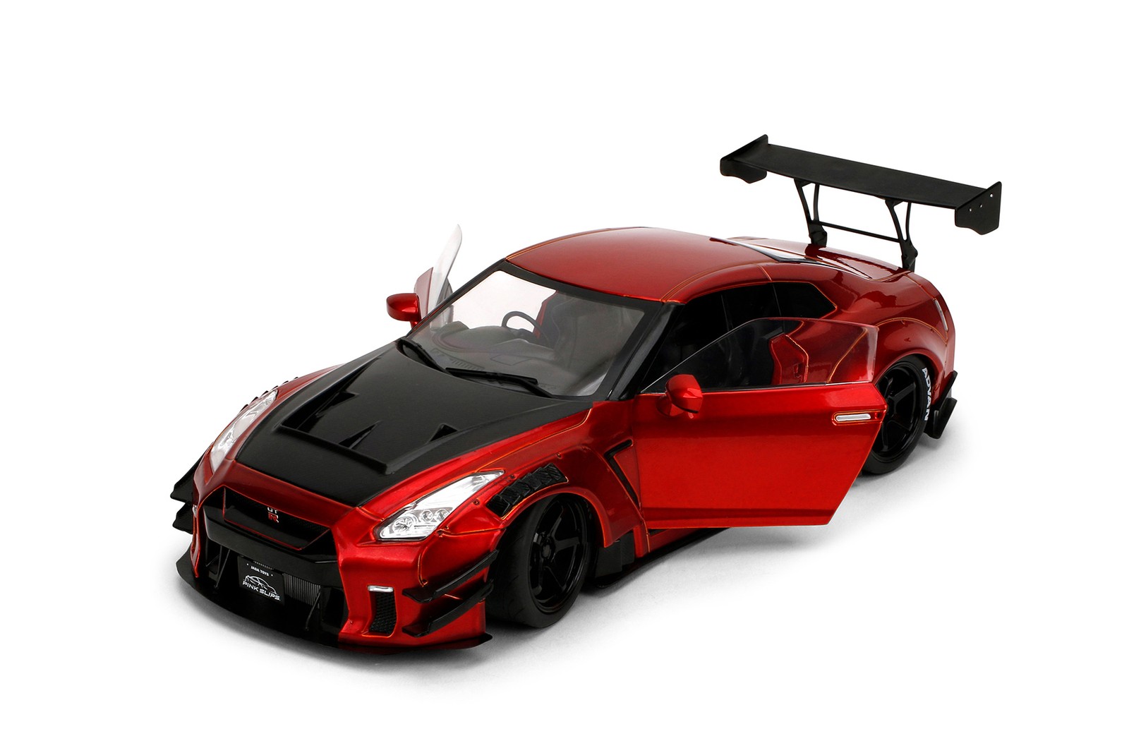 NISSAN GT-R (R35) W/LIBERTY WALK BODY KIT 2.0 1/18 DIECAST CAR JADA TOYS 36465