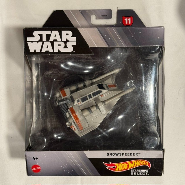 STAR WARS HOT WHEELS SELECT STARSHIPS Various Mattel Ships Die-Cast Metal