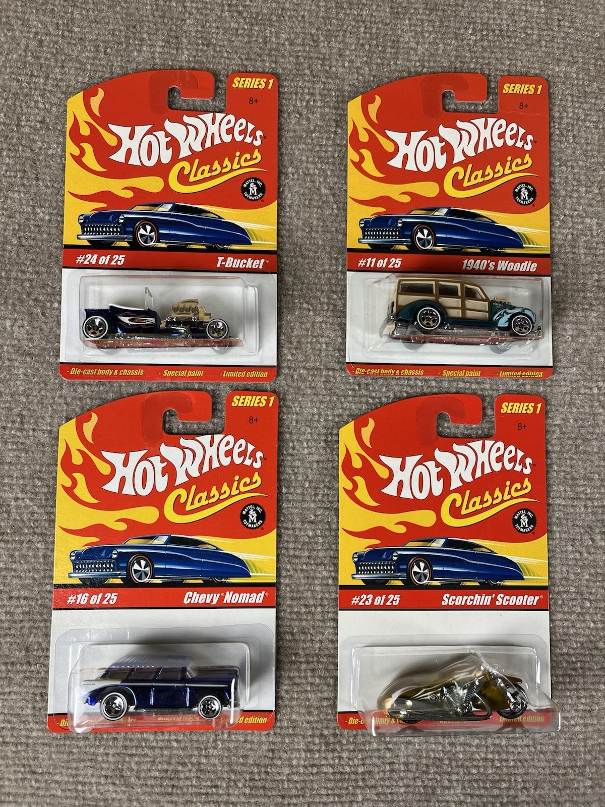 Box with #45 cars (Hotwheels)🔥details in the description Cmattel#