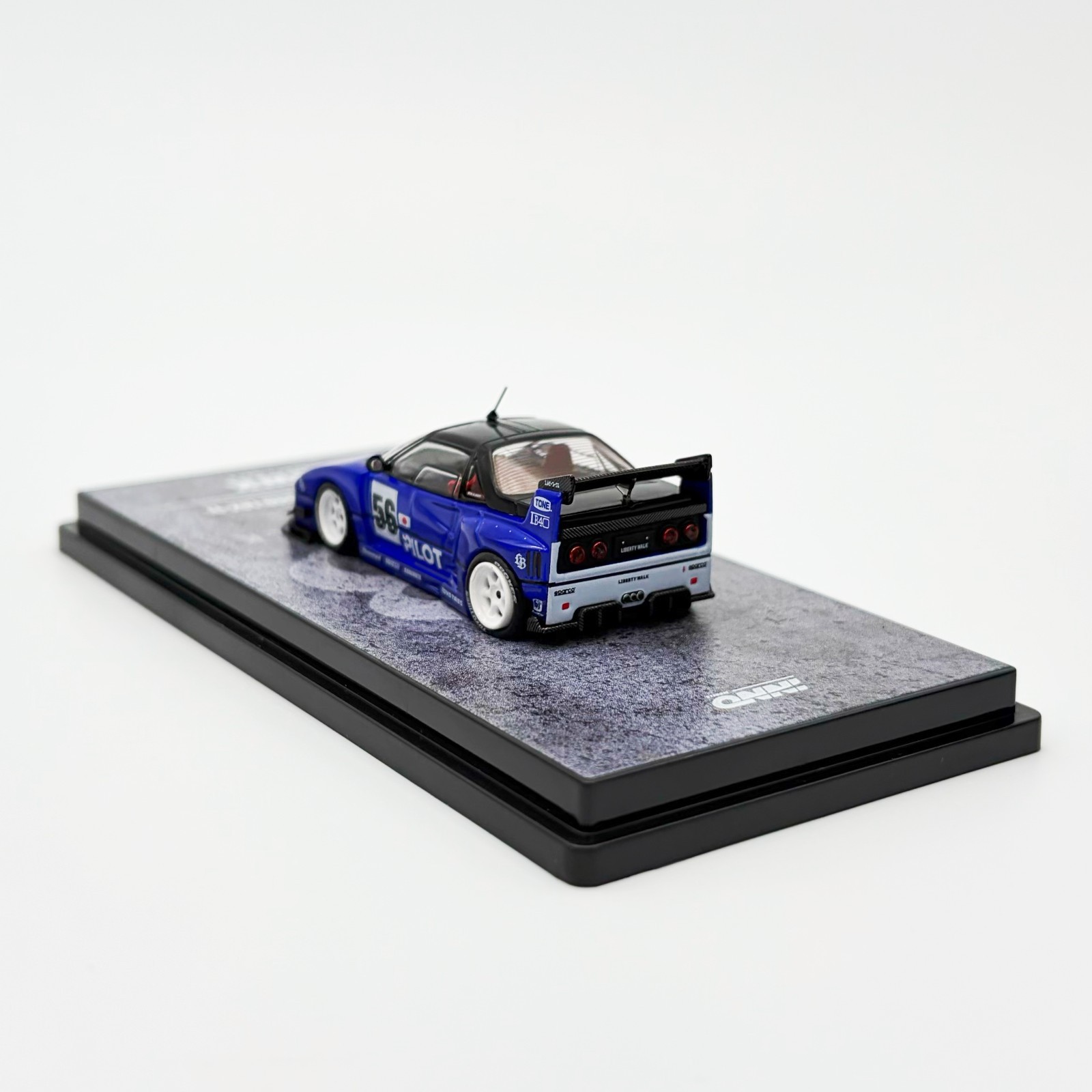 INNO64 1:64 Mazda AZ-1 Liberty Walk LB40 “PILOT” Blue