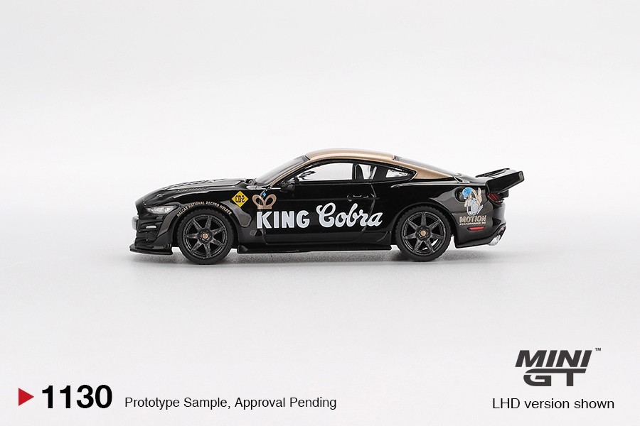 Mini GT 1:64 Shelby GT500 Dragon Snake Concept Black/Gold #1130