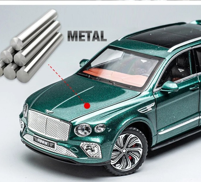 1:24 Bentley Bentayga Alloy Diecast Metal Car Model Vehicle Collection Gift NEW