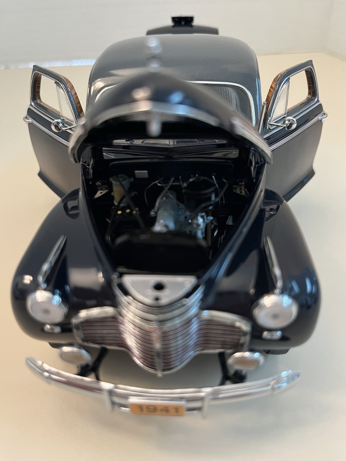 Limited Edition 1941 Chevrolet Special DeLuxe Coupe Black Diecast Car