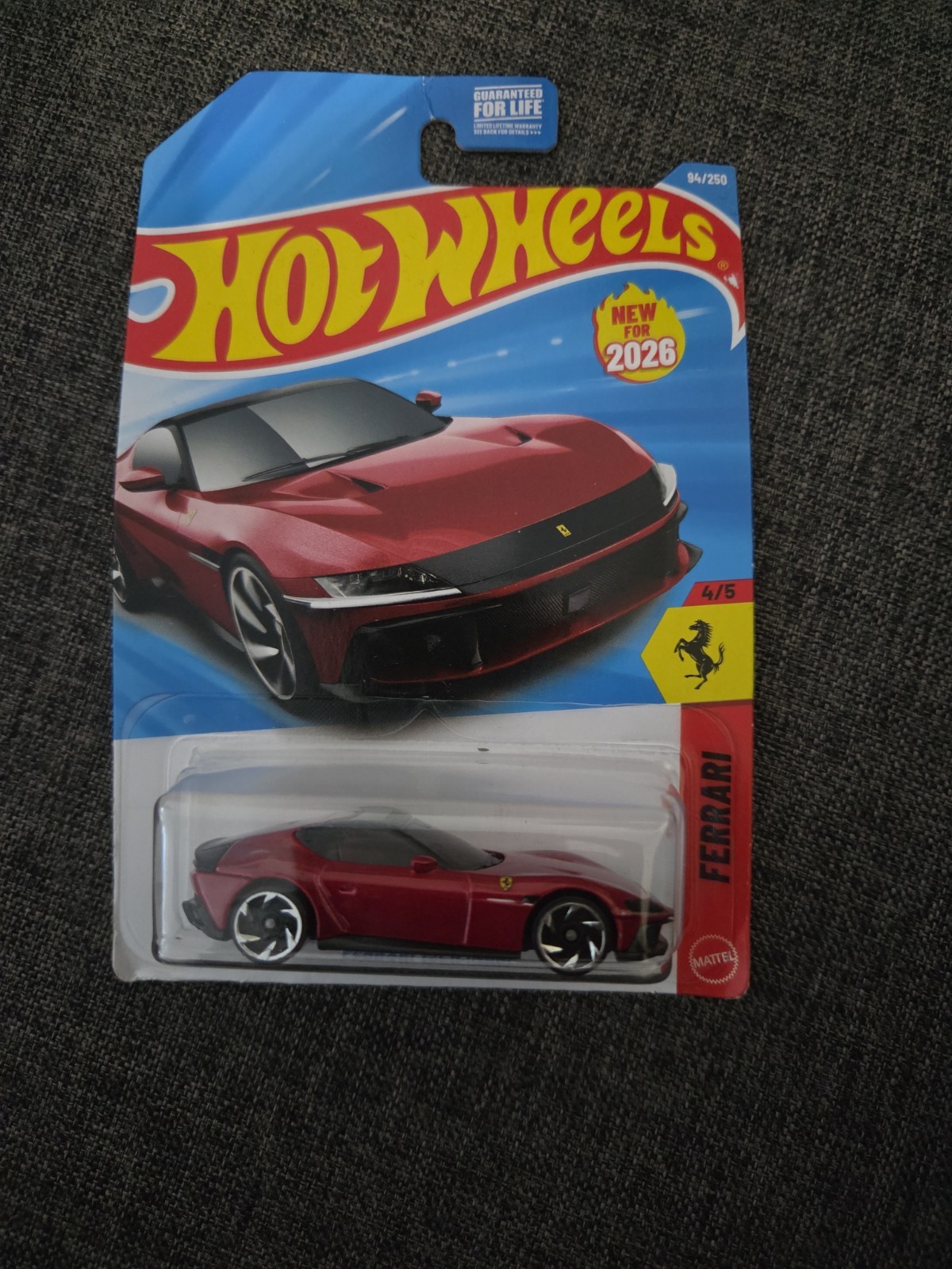 Hot Wheels Ferrari 12CILINDRI 1:64
