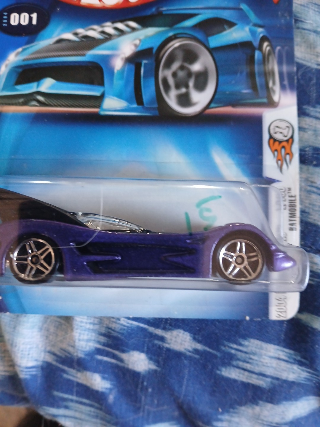 HOT WHEELS 2004 First Editions 1/100 Purple With GREY BASE. VHTF