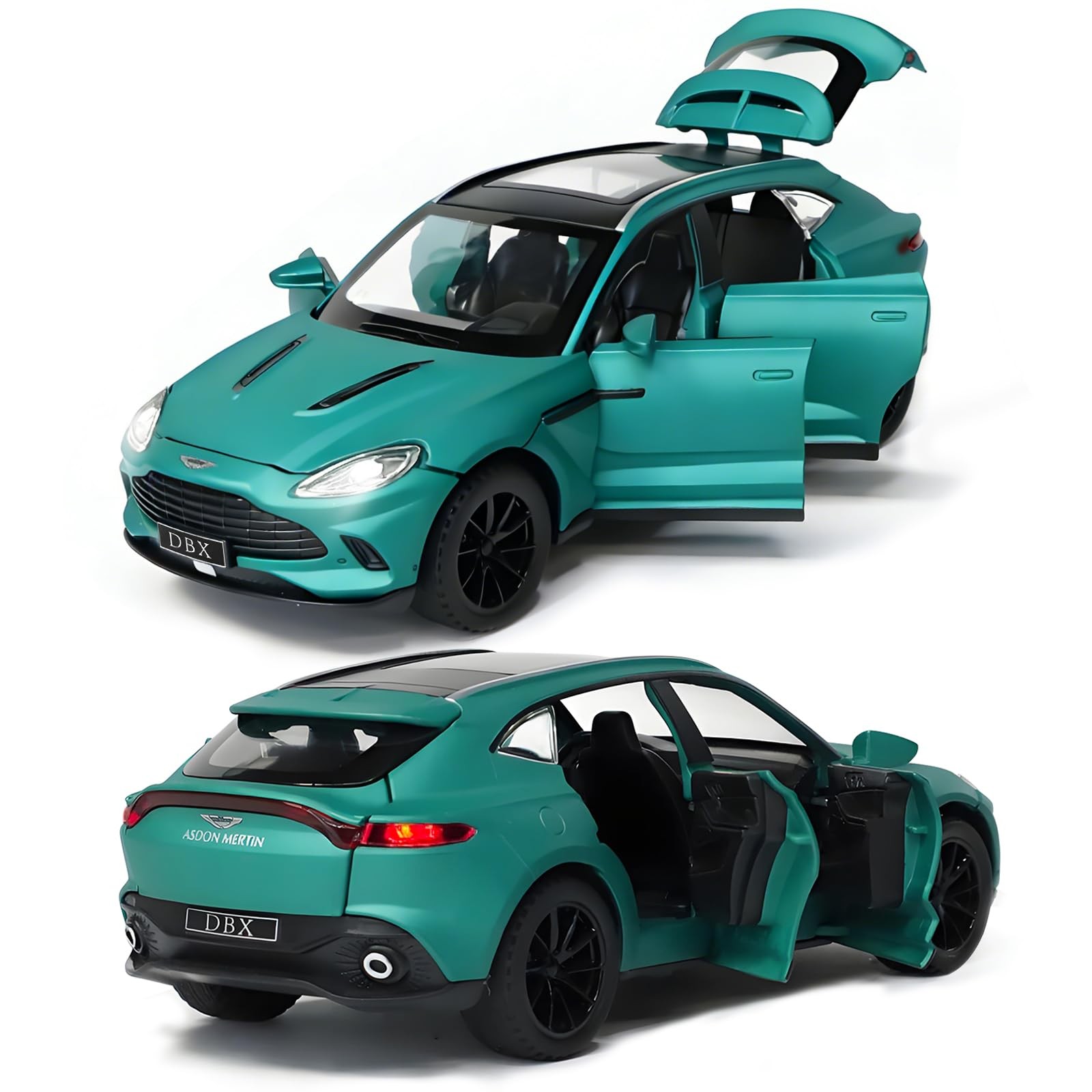 Toy Cars 1:32 Aston Martin DBX Diecast Cars,Car Models with Light Sound and P…