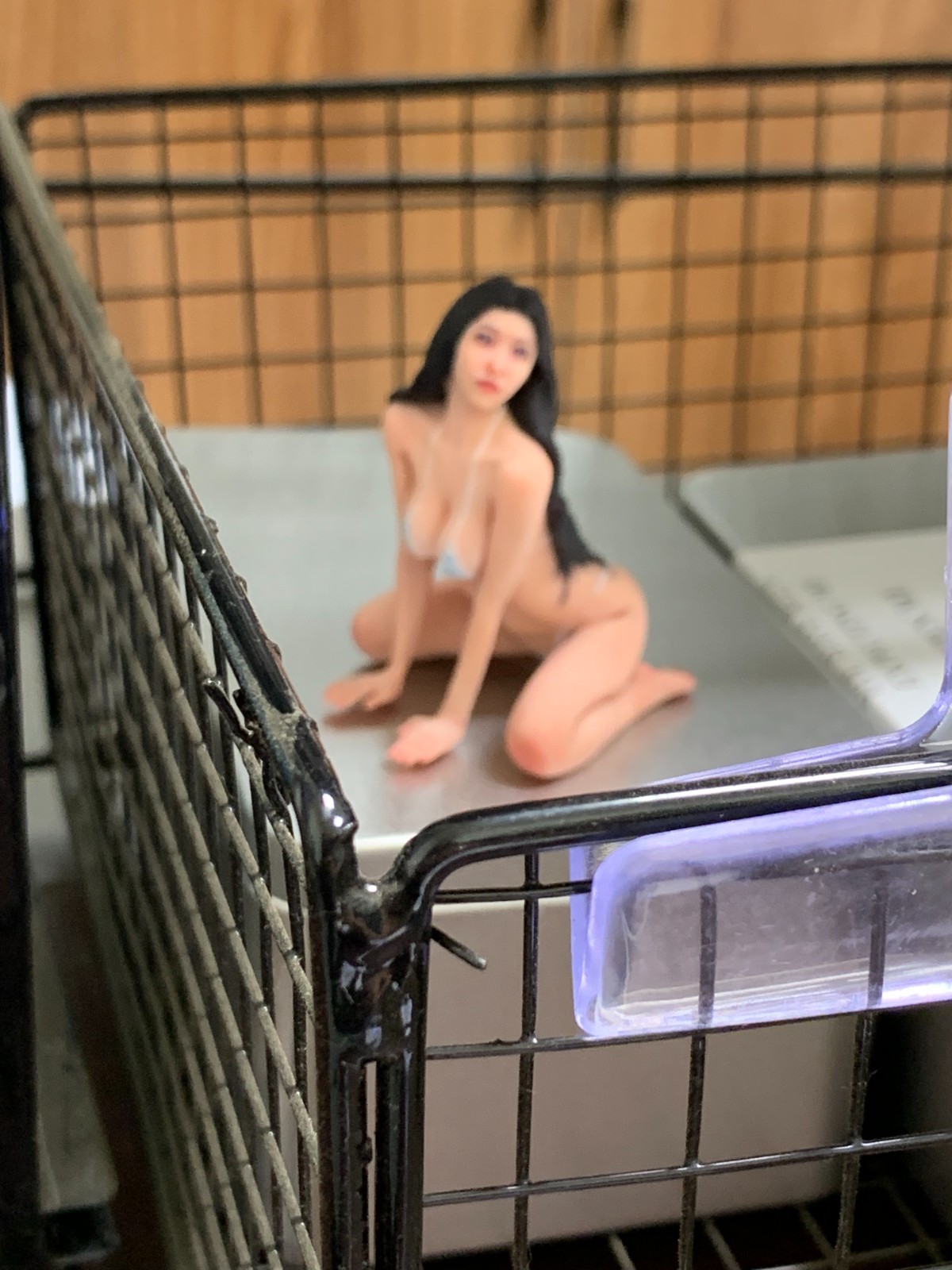 1/18 Diorama Sexy Kneeling Beauty Girl Scene Miniature Figure Doll For Car Toy