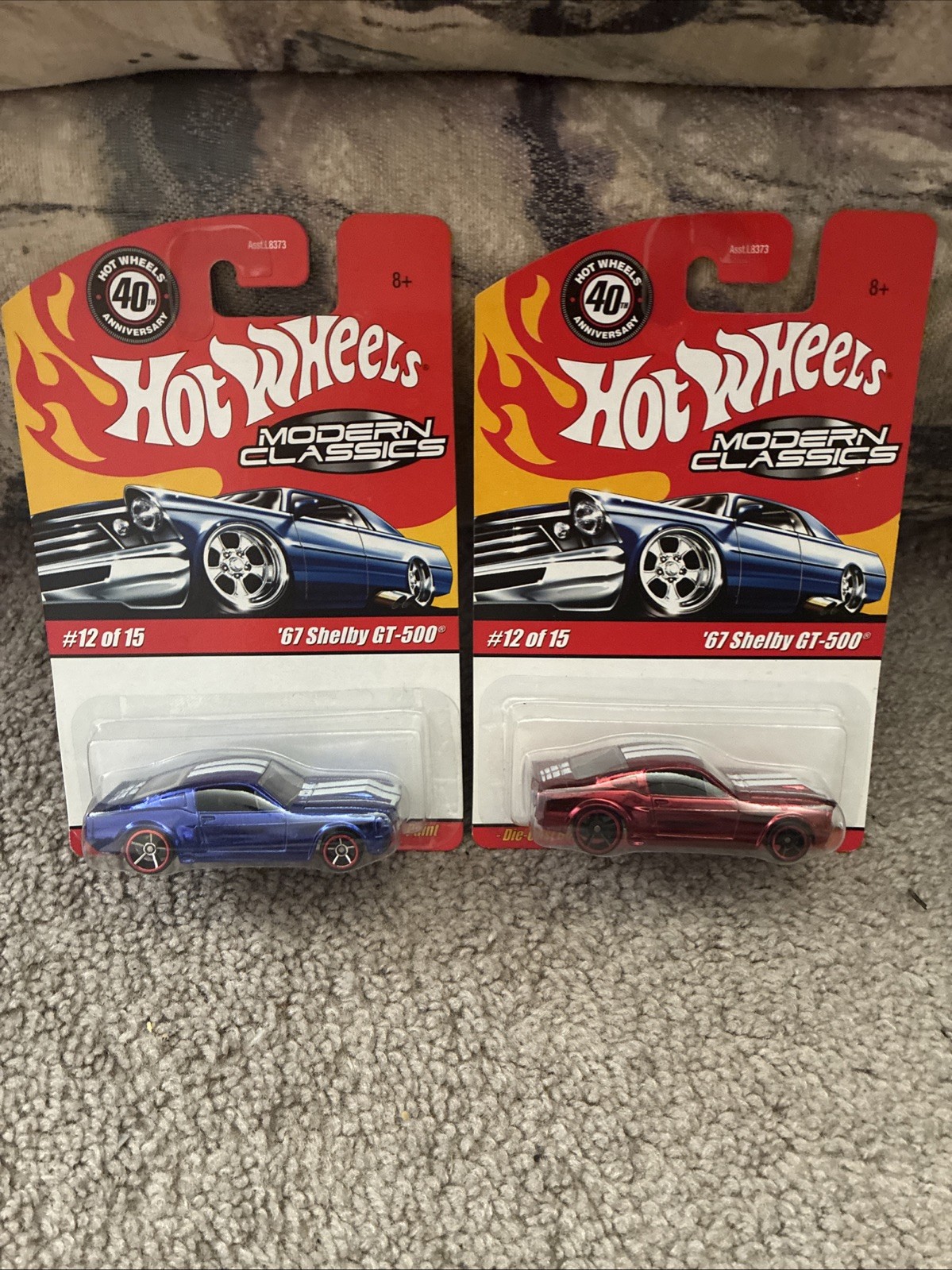 HOT WHEELS MODERN CLASSICS ’67 SHELBY GT-500 BOTH VARIATIONS
