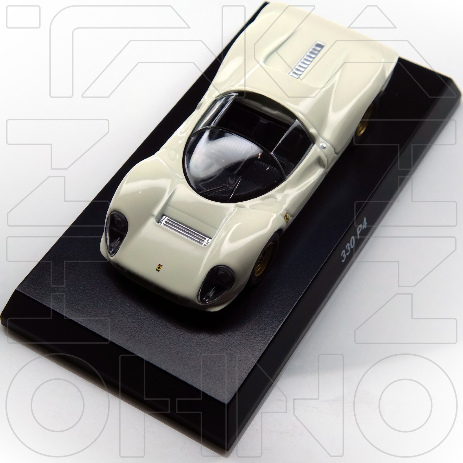 Ferrari 330 P4 1967 KYOSHO 1:64 Collection 7 NEO White pre 312p ford v ASSEMBLED