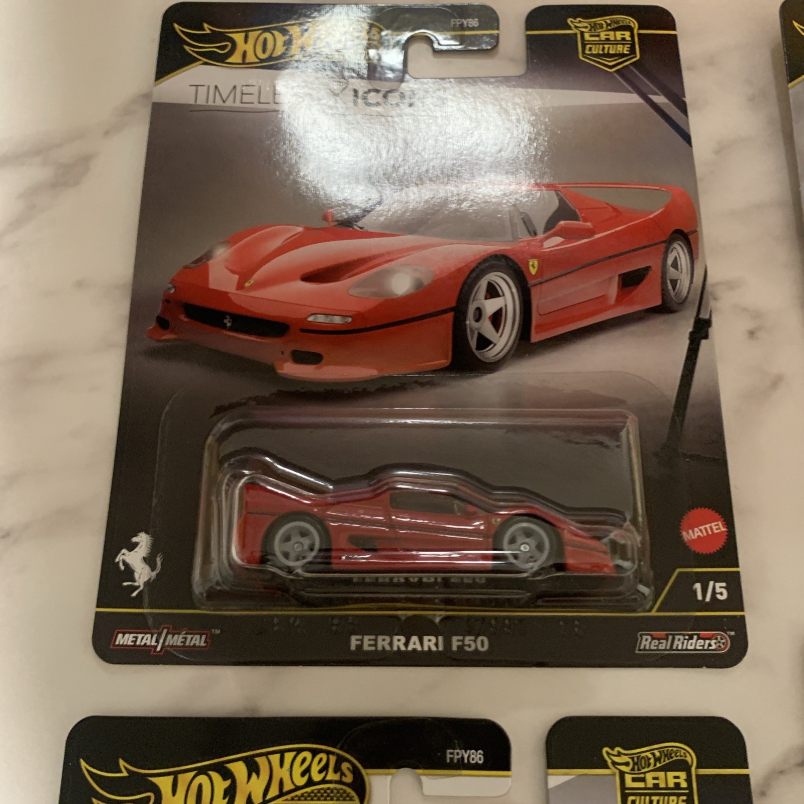 IN HAND 2025 Hot Wheels Premium Car Culture Timeless Icons Set of 4 cars
