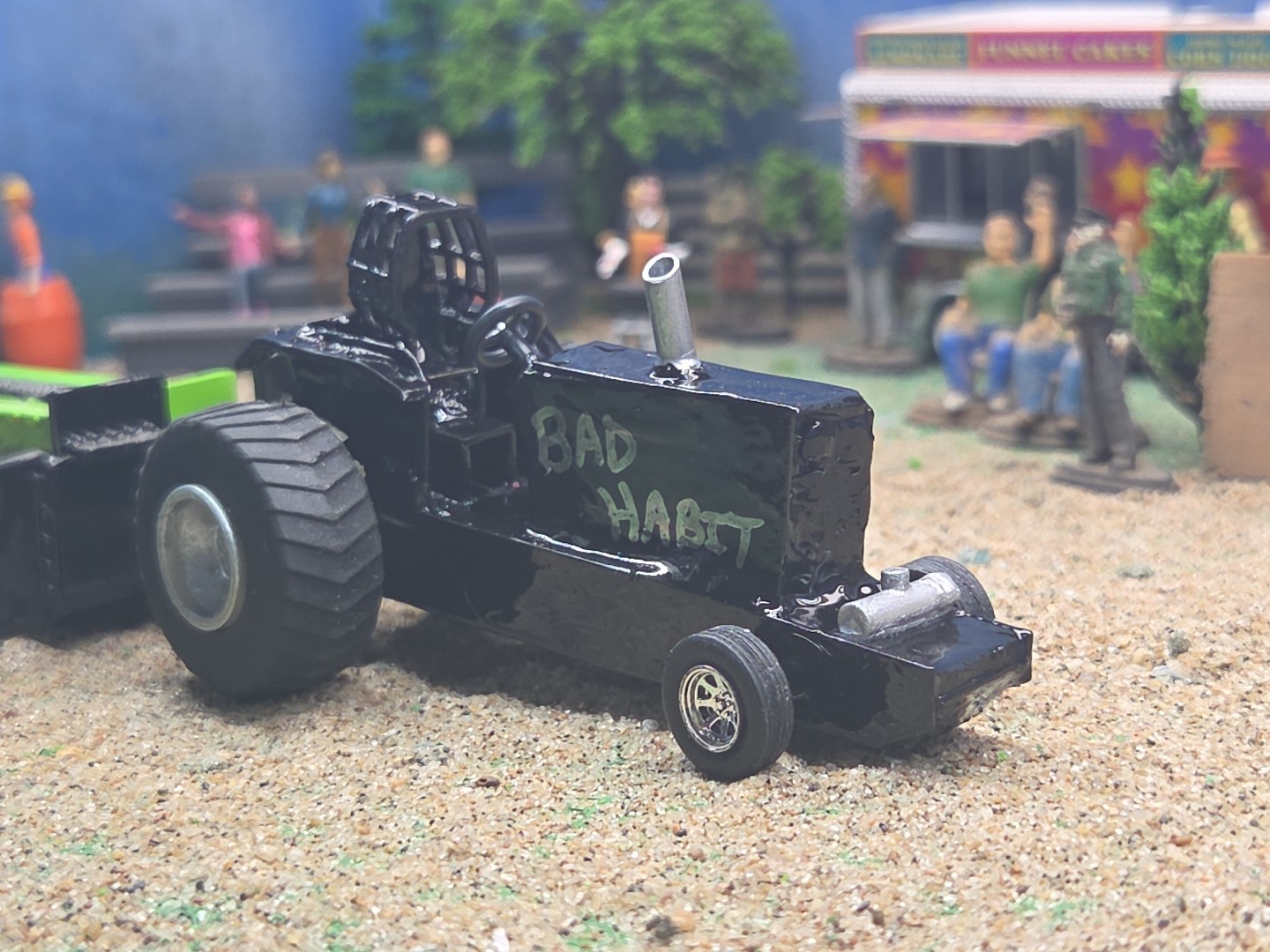 Custom Scratch built 1:64 TRACTOR Pro Stock PULLER PULLING ERTL farm pull IH tow
