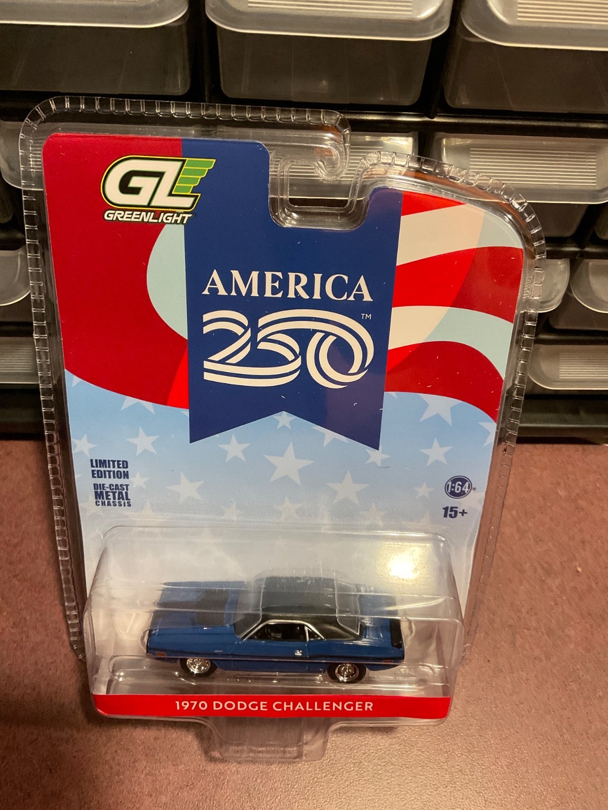 Greenlight America 250th Anniversary 1970 Dodge Challenger