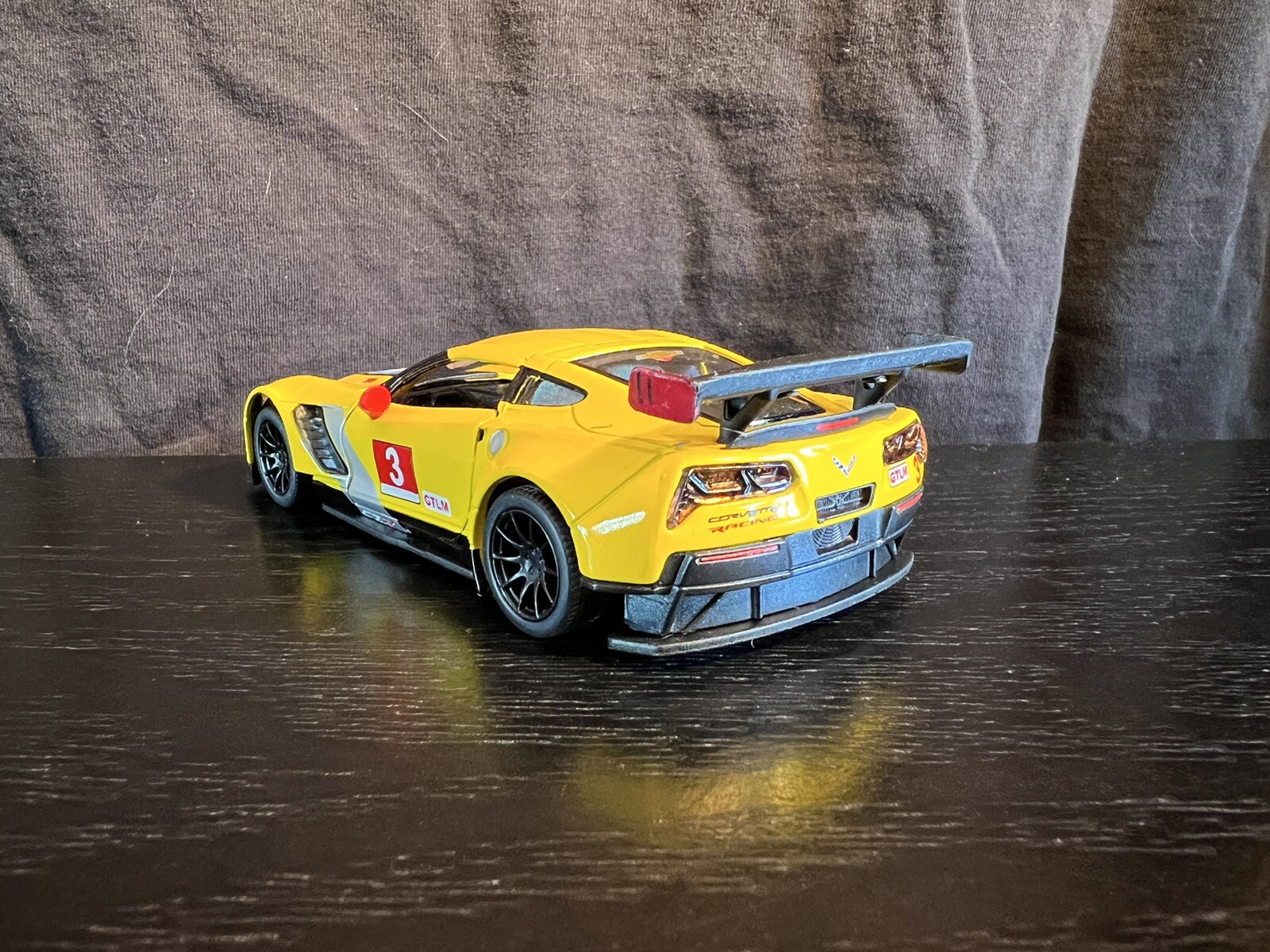 2016 Chevrolet Corvette C7 R Diecast 1:36 Scale 5” Toy Race Car IMSA GTLM Chevy