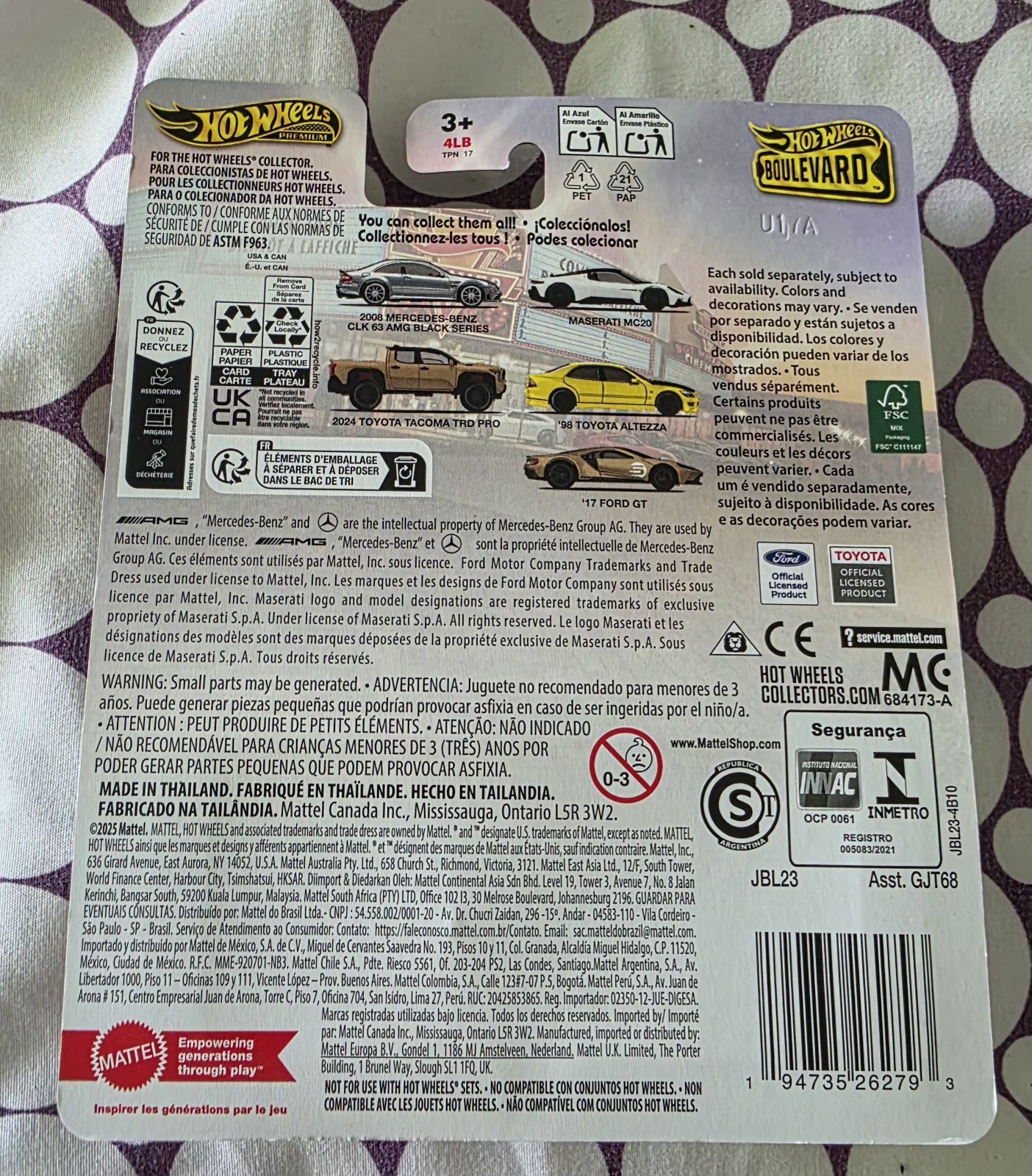 ☀️ Hot Wheels Premium Boulevard ’98 Toyota Altezza #129 Real Rider ☀️