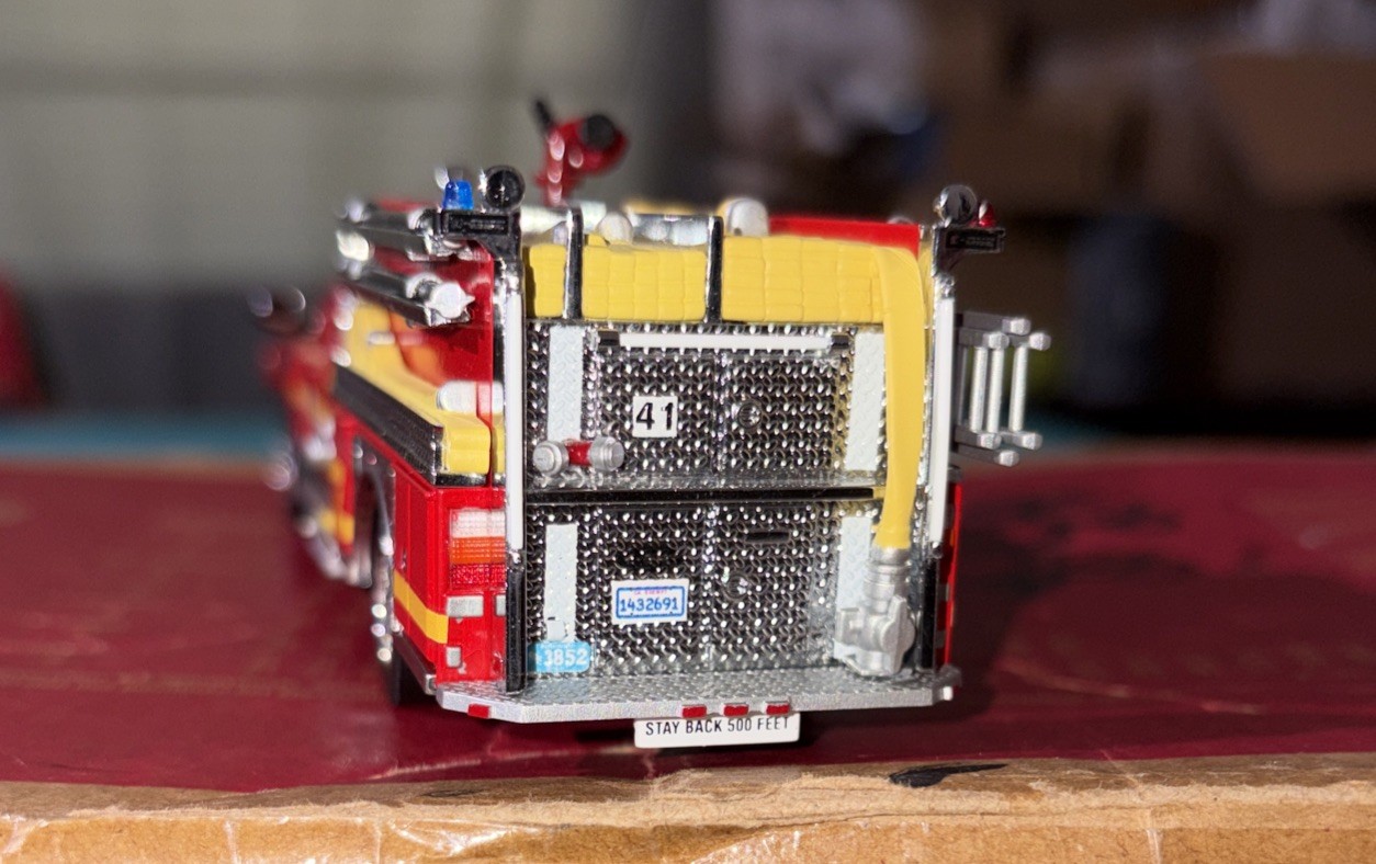 Kitbash Ram 5500 LAcFD Los Angeles County Fire Department Brush Patrol Truck 41