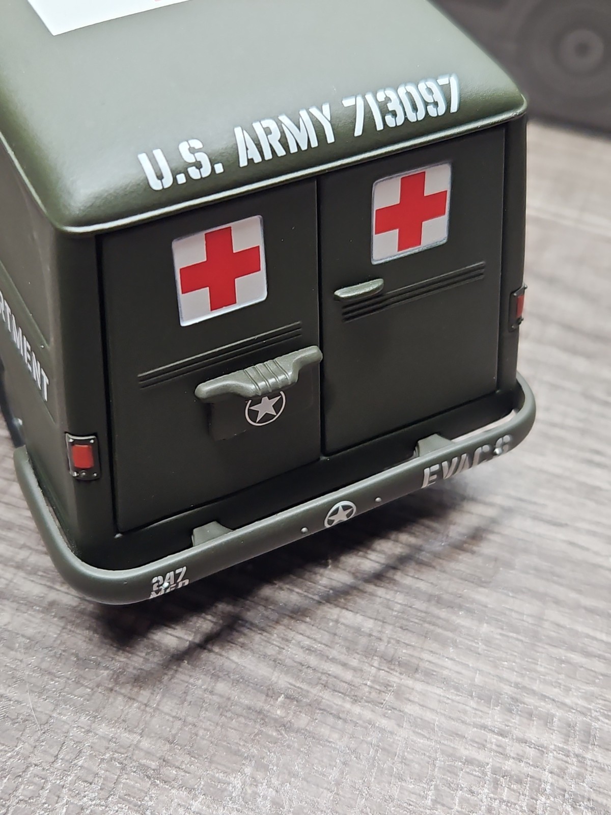 Speccast 403000. 1953 Jeep Willys Ambulance US Army