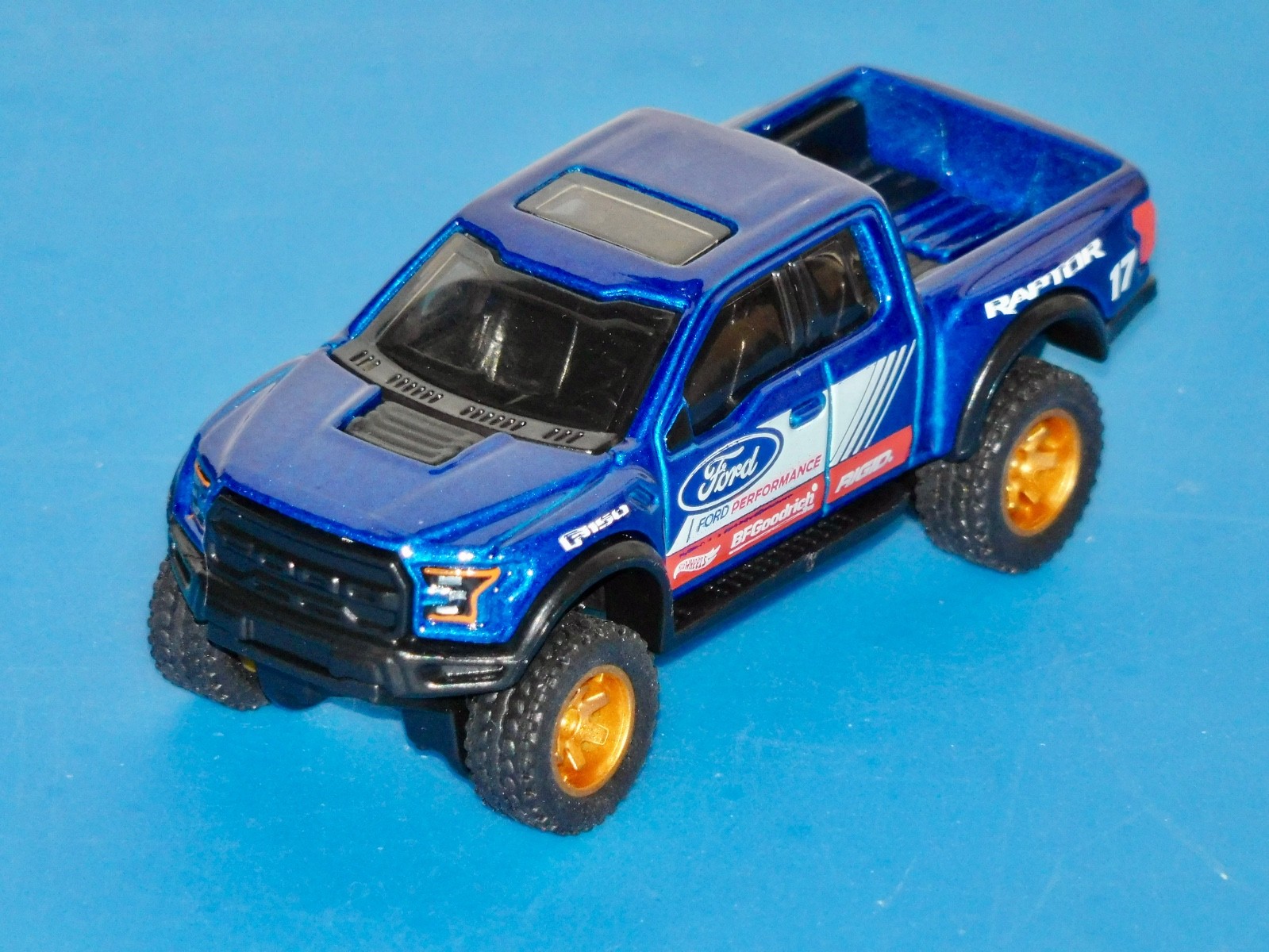 Custom Wheel Swap Hot Wheels Assorted Trucks w/Clear PVC Display Cases