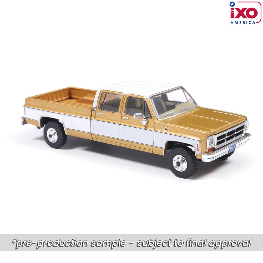 2026 IXO America 1:64 Yuba Gold 1975 GMC SIERRA CLASSIC Pickup Truck #IA64012