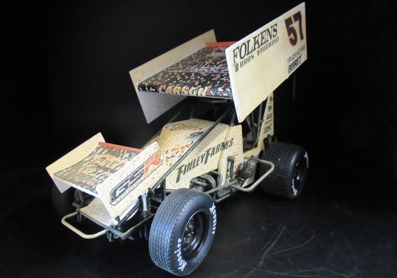 2024 Kyle Larson Auto’d Knoxville Nationals Win ACME Diecast 1:18 scale